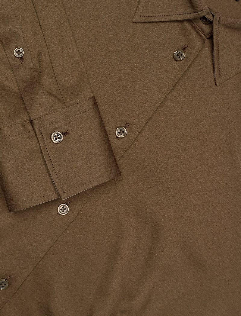 BOSS - Birdie_Tuesday - pikkade varrukatega särgid - open brown - 2