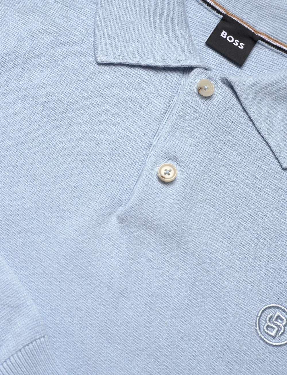 BOSS - C-Baltazar - knitted polos - light/pastel blue - 2