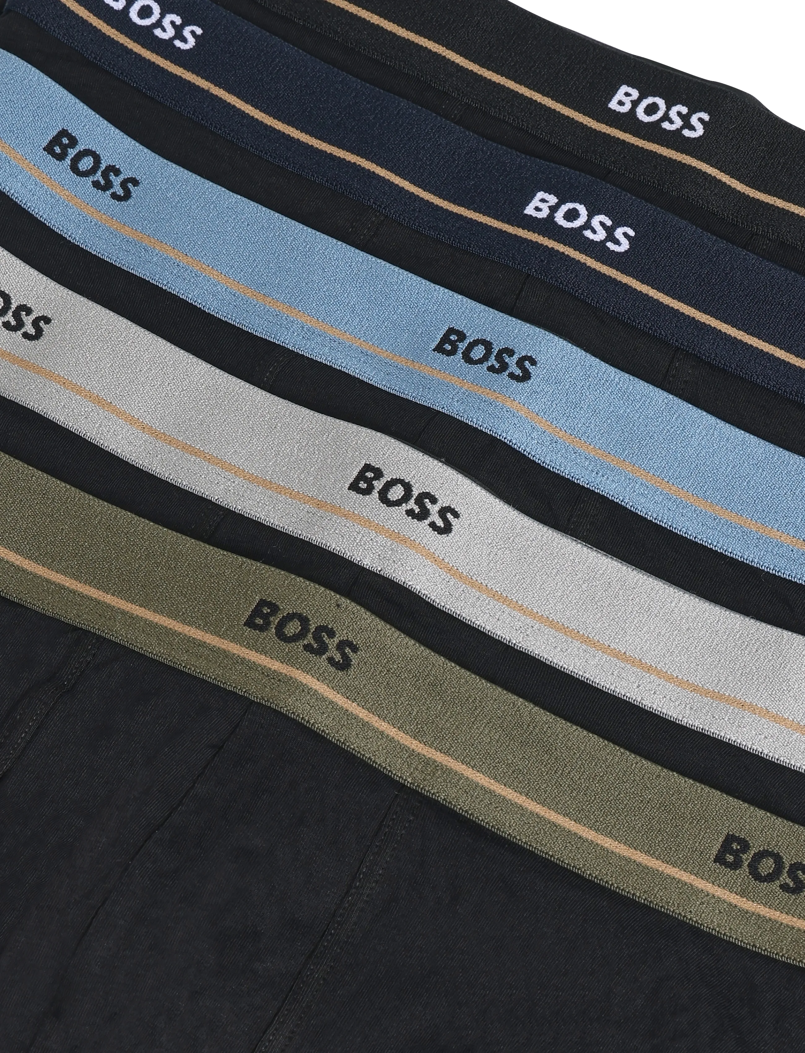 BOSS - Trunk 5P Essential - multipack underpants - black - 2