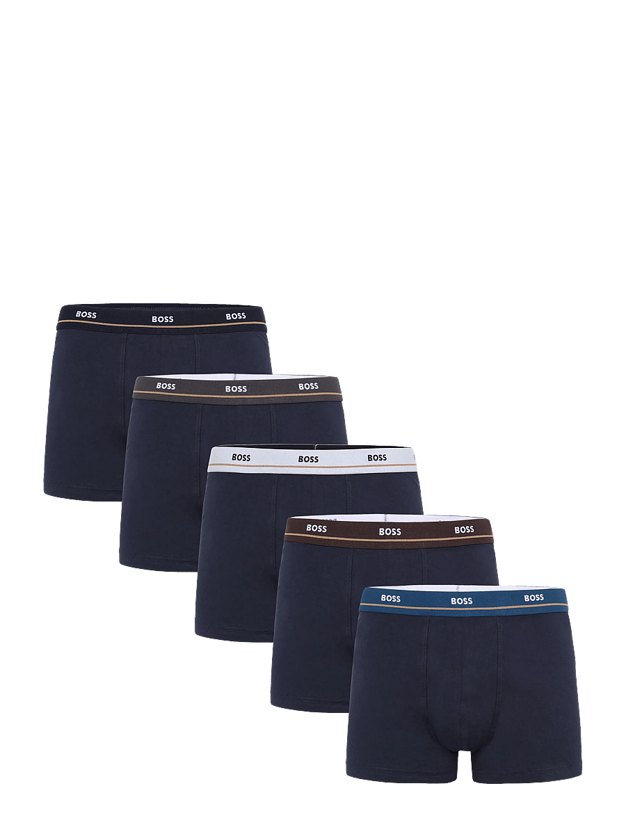 BOSS - Trunk 5P Essential - multipack underbukser - open blue - 0