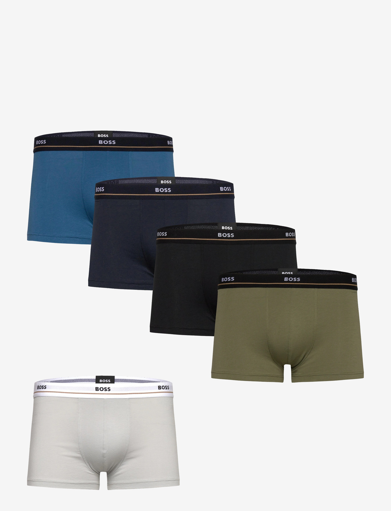 BOSS - Trunk 5P Essential - multipack underpants - open miscellaneous - 0