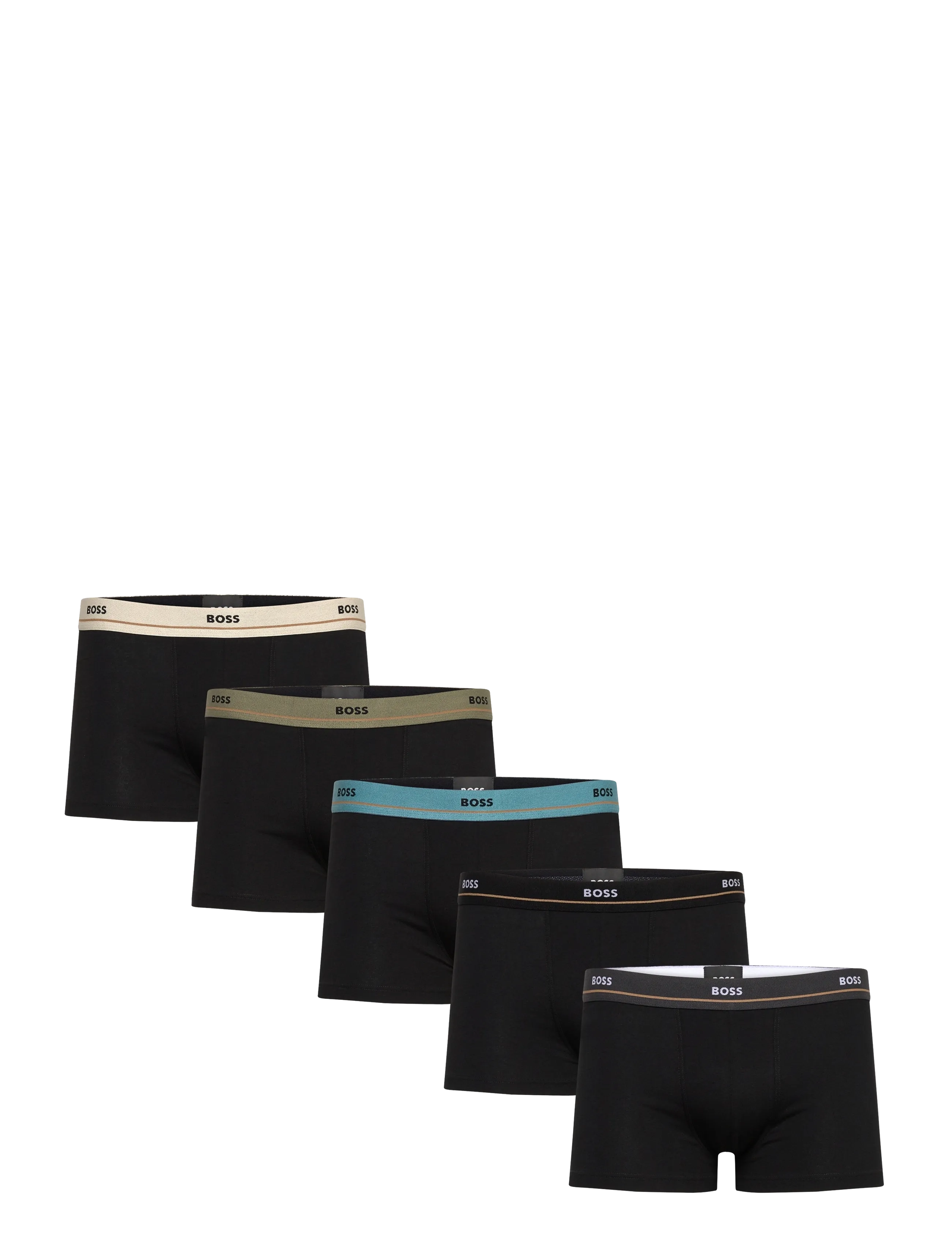 BOSS Trunk 5P Essential - Underbukser - OPEN MISCELLANEOUS / black