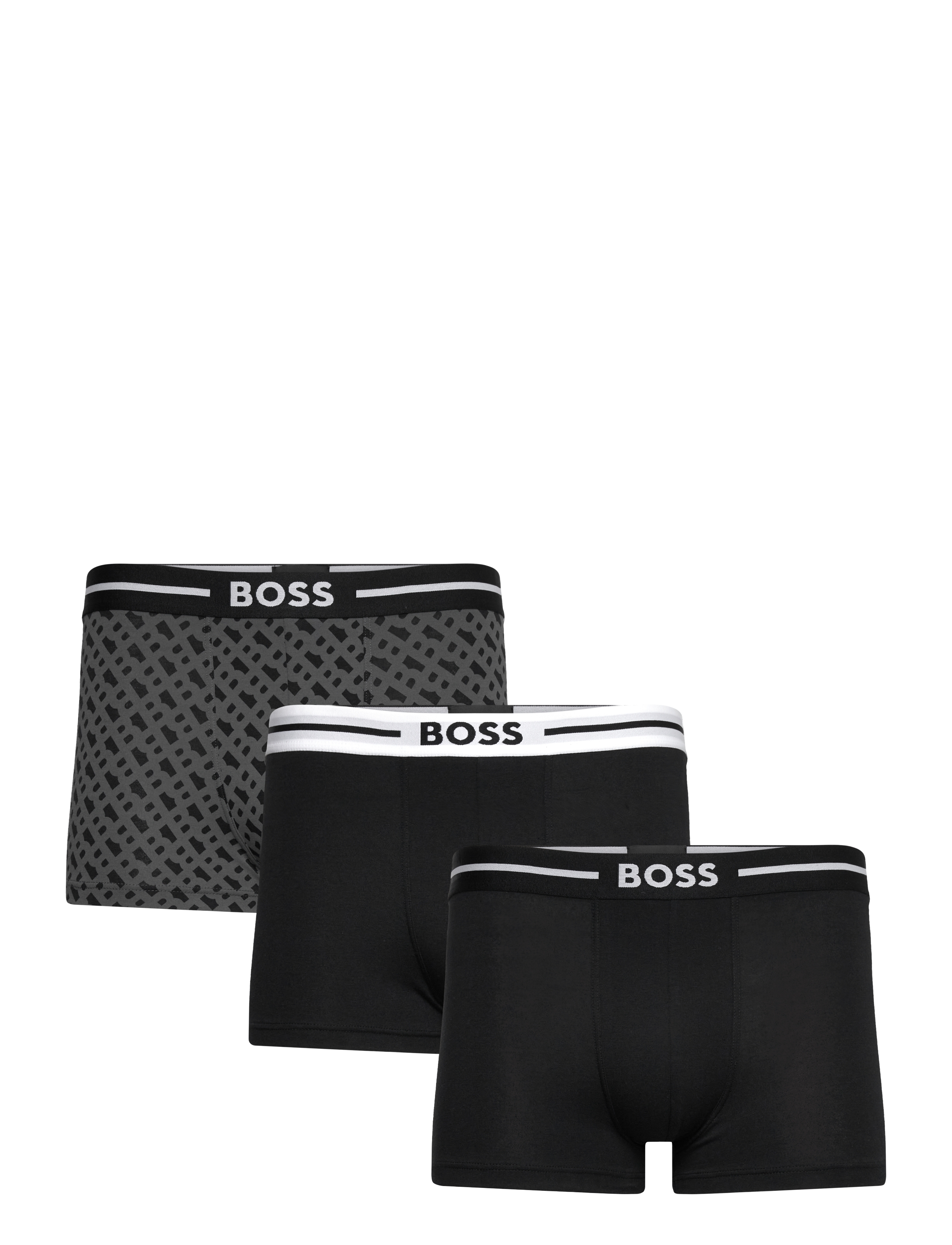 BOSS Trunk 3P Bold Design Schwarz - M - Herren