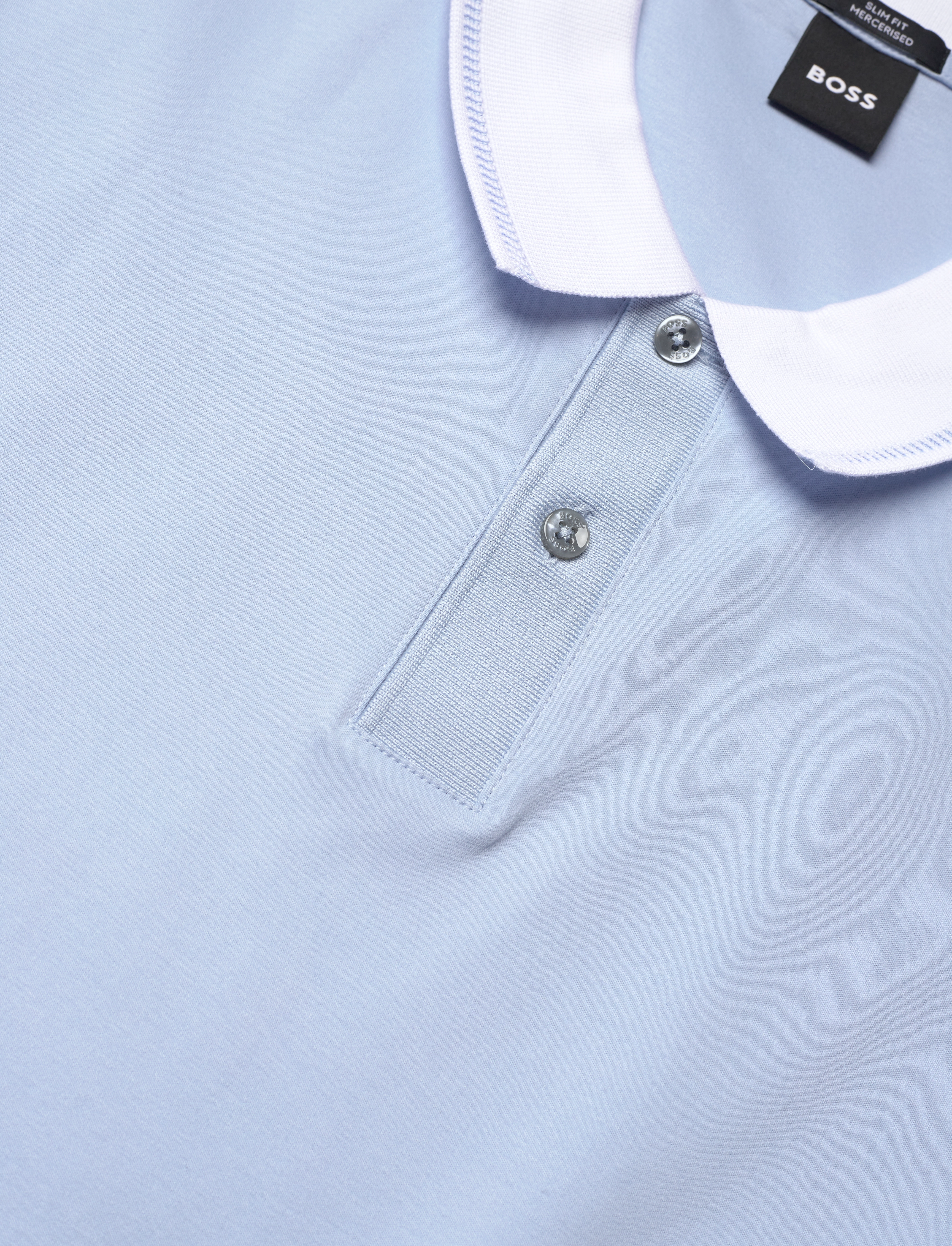 BOSS - H-Phillipson 199 - polo krekli ar īsām piedurknēm - light/pastel blue - 2
