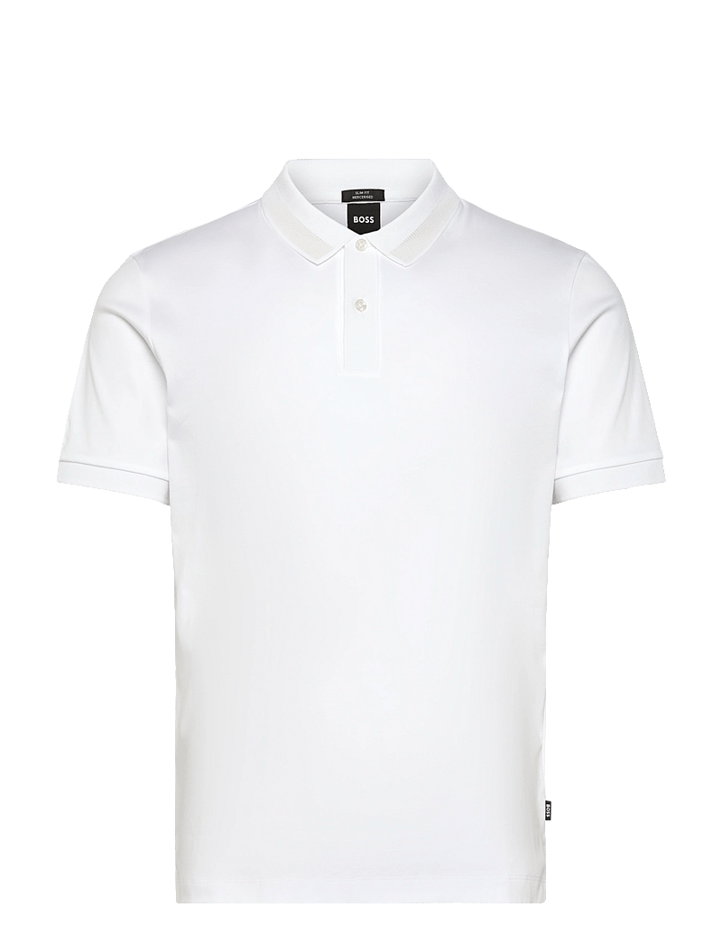 BOSS - H-Phillipson 199 - kortärmade pikéer - white - 0