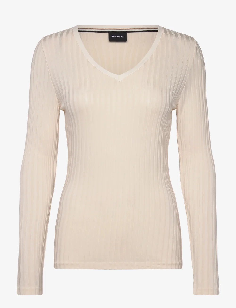 BOSS - Ellerson - langärmlige tops - open white - 0