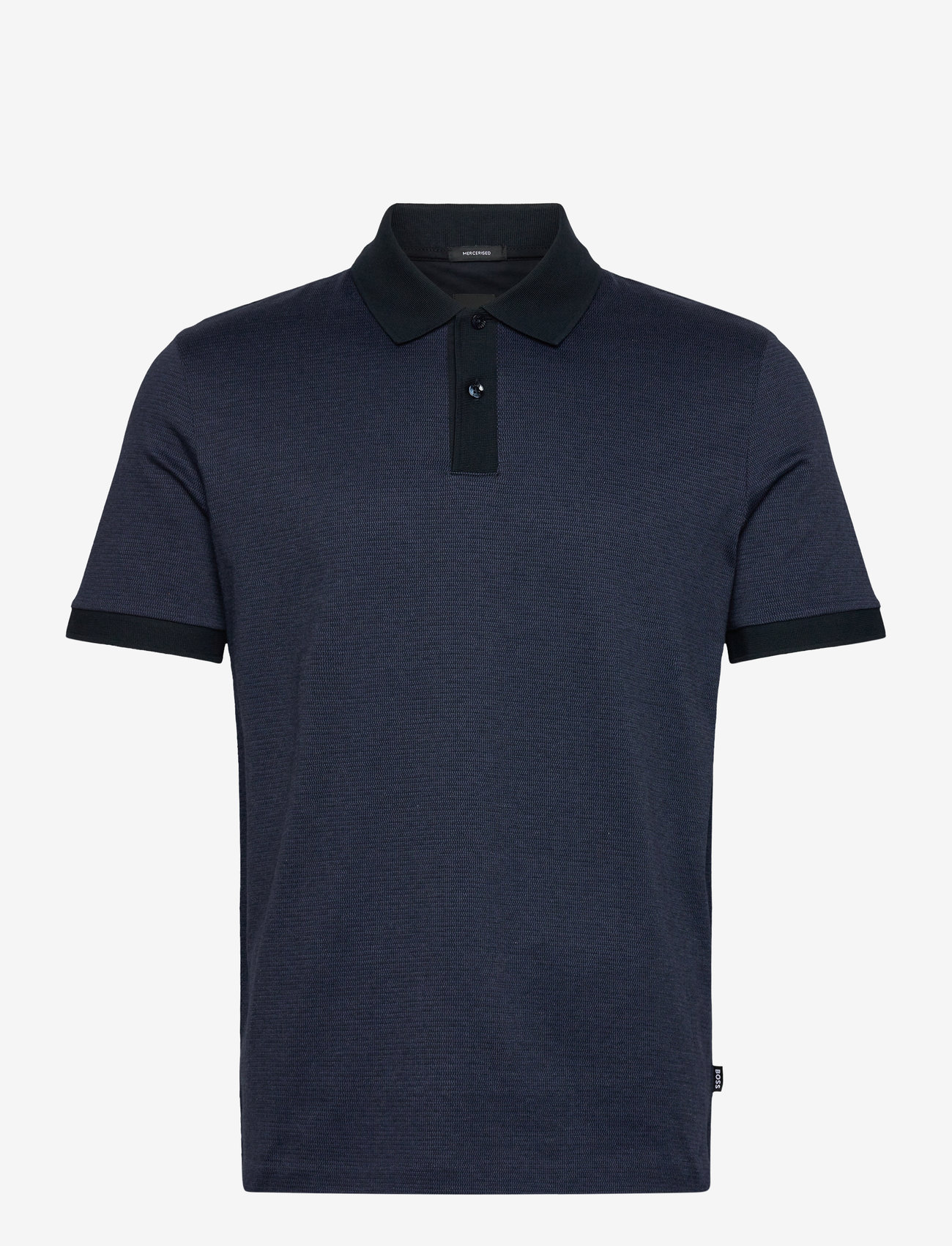 BOSS - H-Parlay 432 - short-sleeved polos - dark blue - 0
