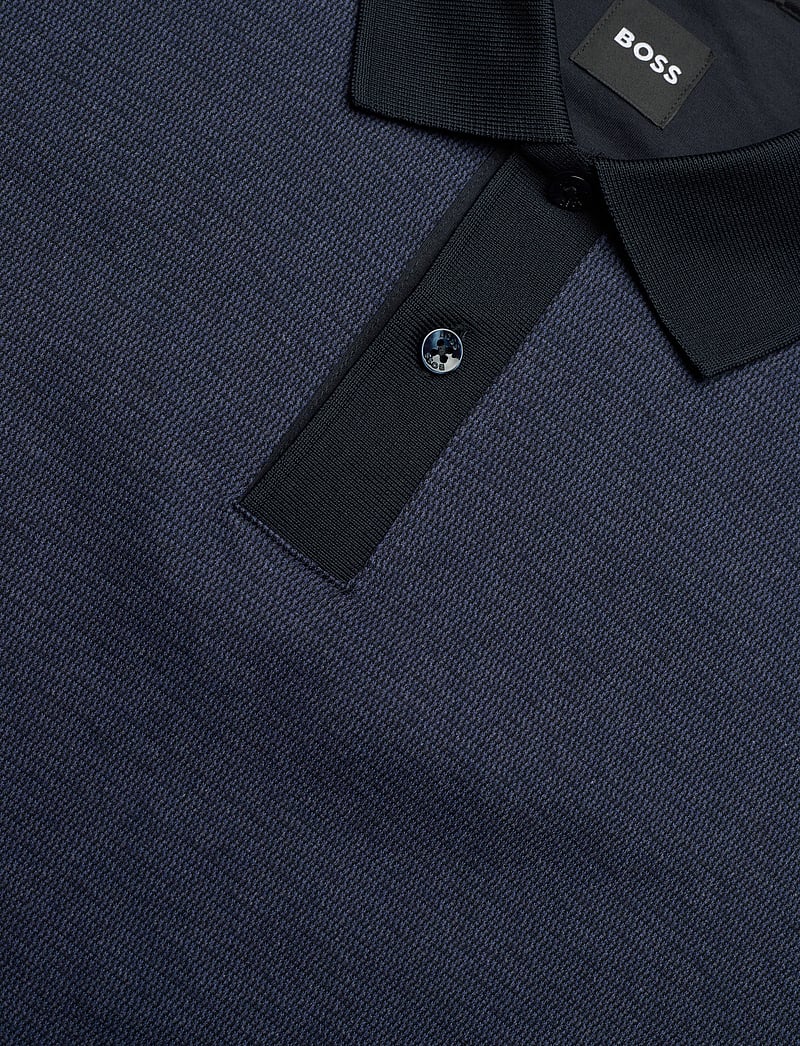 BOSS - H-Parlay 432 - short-sleeved polos - dark blue - 2