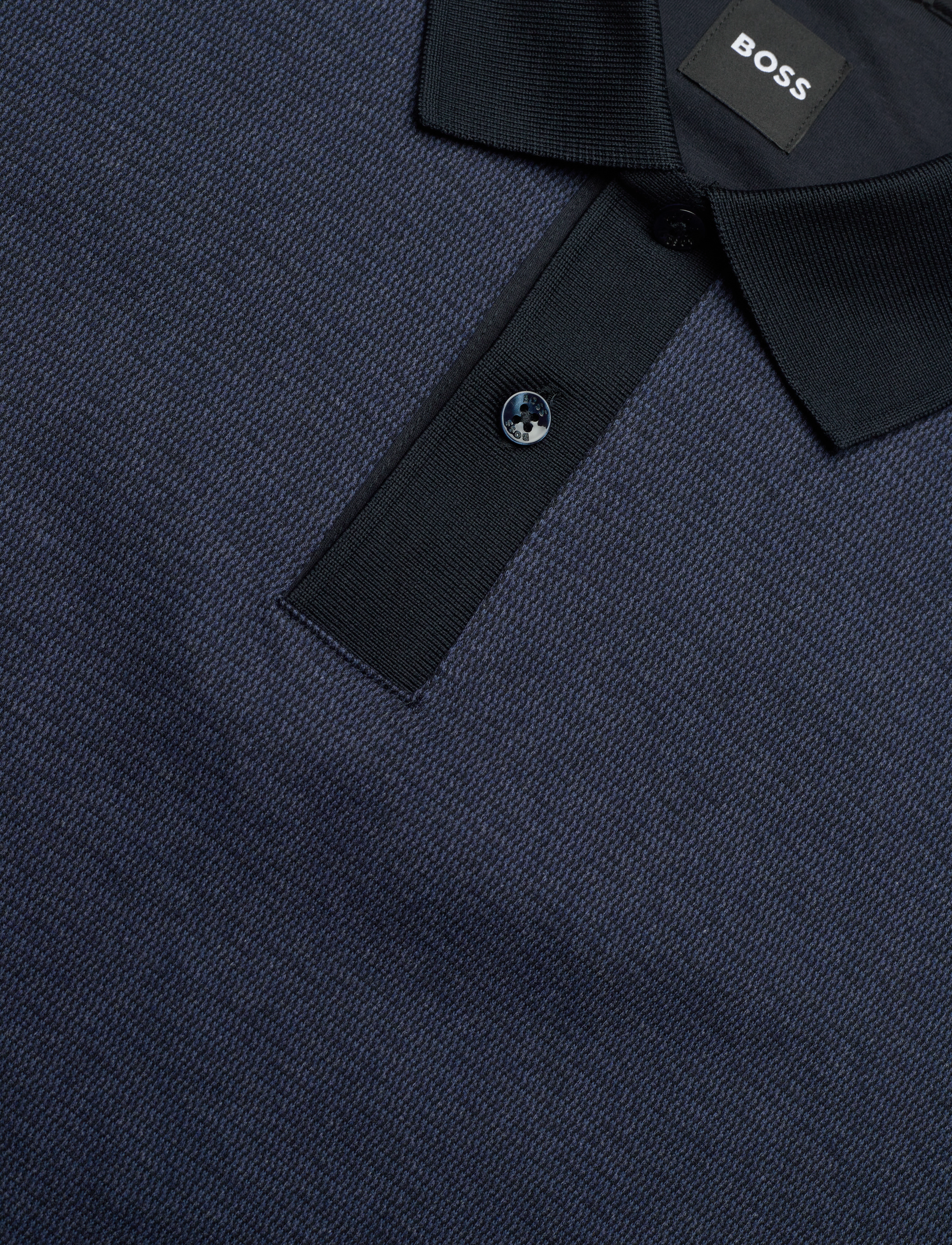 BOSS - H-Parlay 432 - kortærmede poloer - dark blue - 2