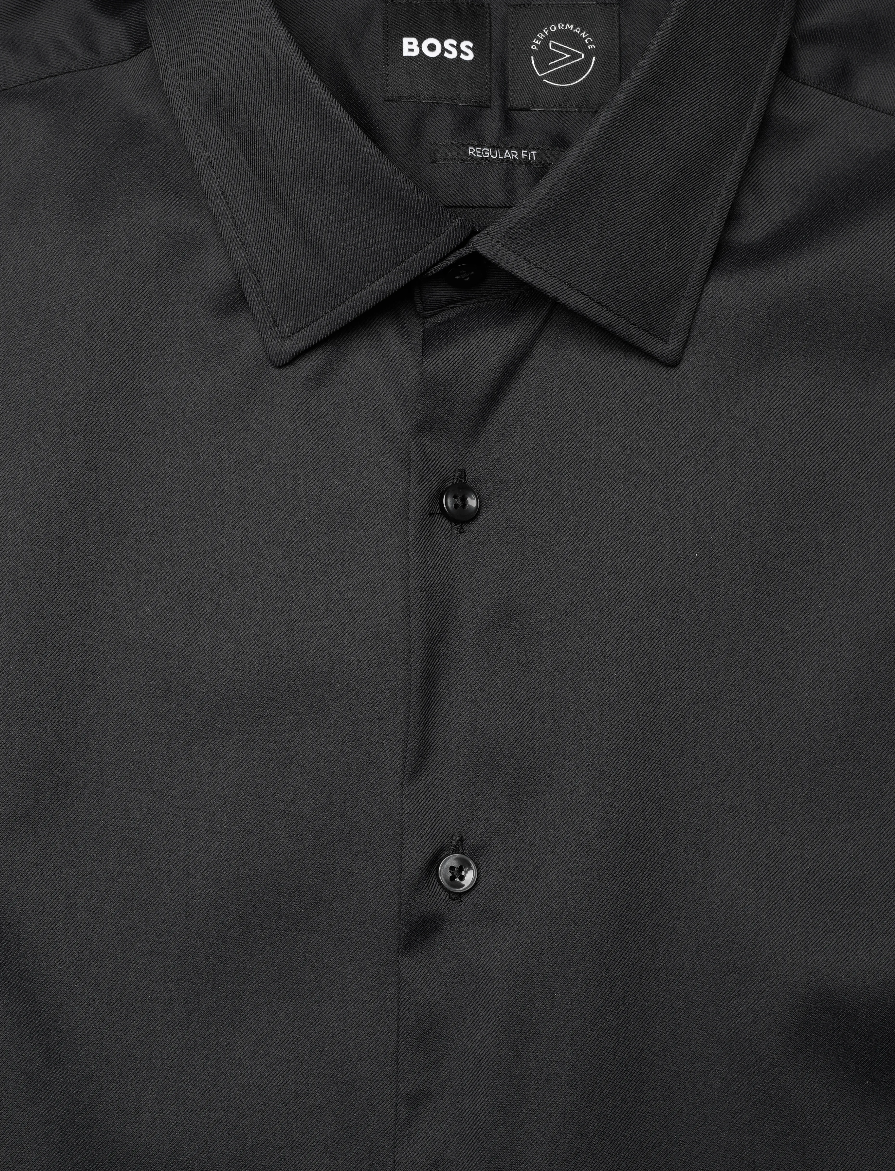 BOSS - P-JOE-kent-C1-222 - business skjorter - black - 2