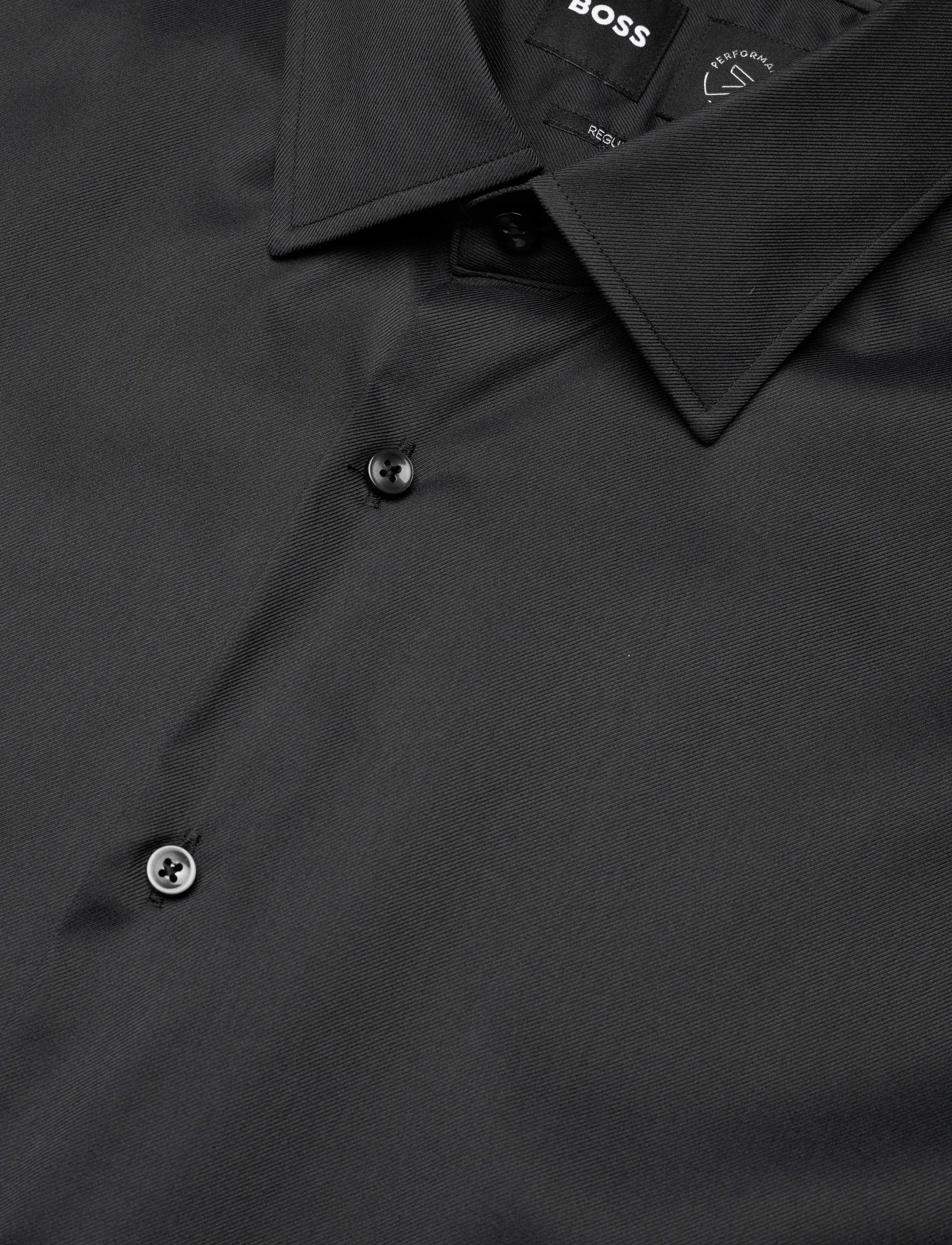 BOSS - P-JOE-kent-C1-222 - business skjorter - black - 3