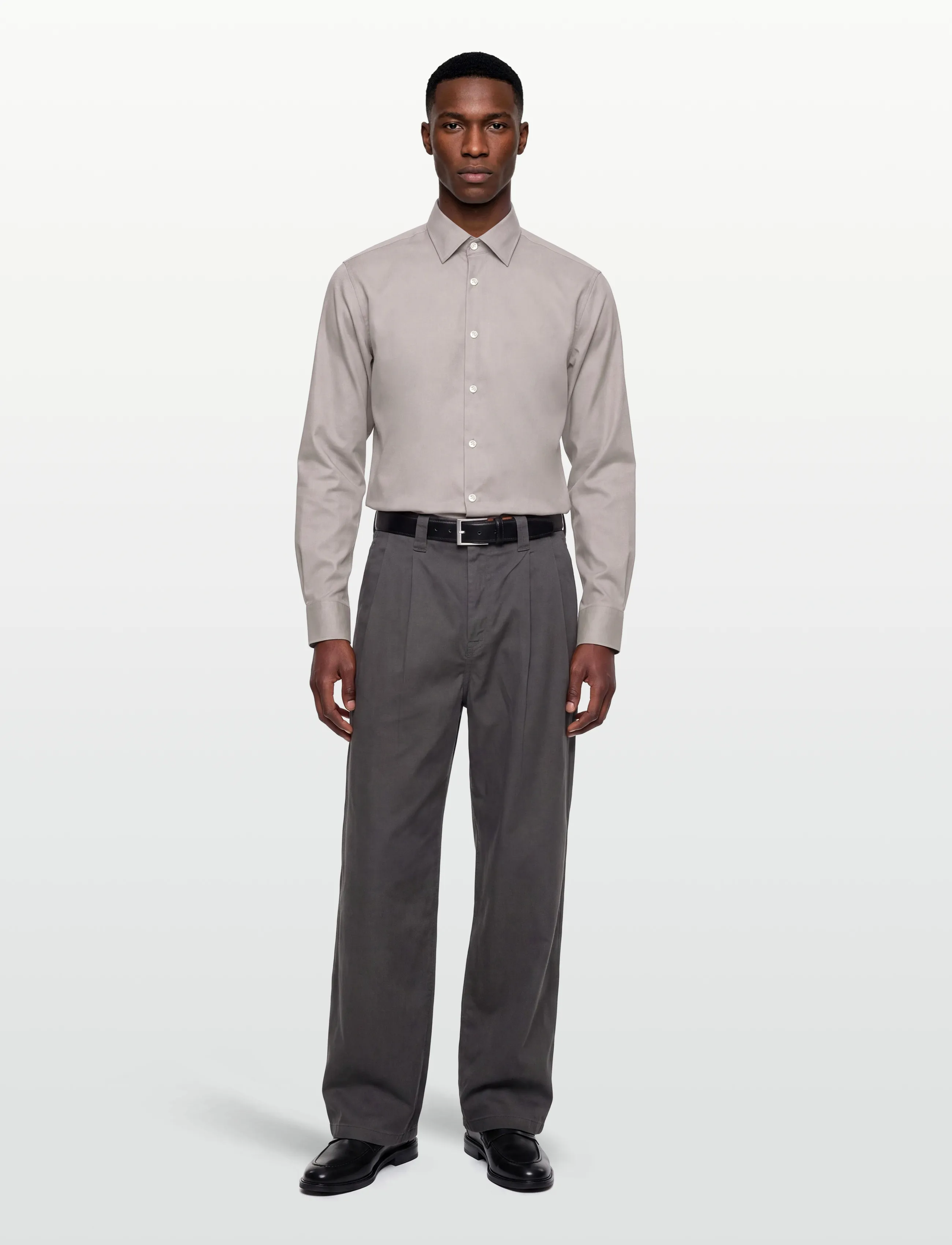 BOSS - P-JOE-kent-C1-222 - business shirts - dark beige - 0