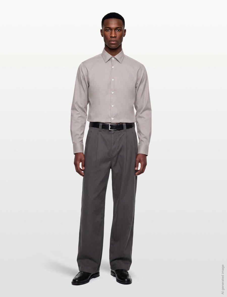BOSS - P-JOE-kent-C1-222 - formelle hemden - dark beige - 0