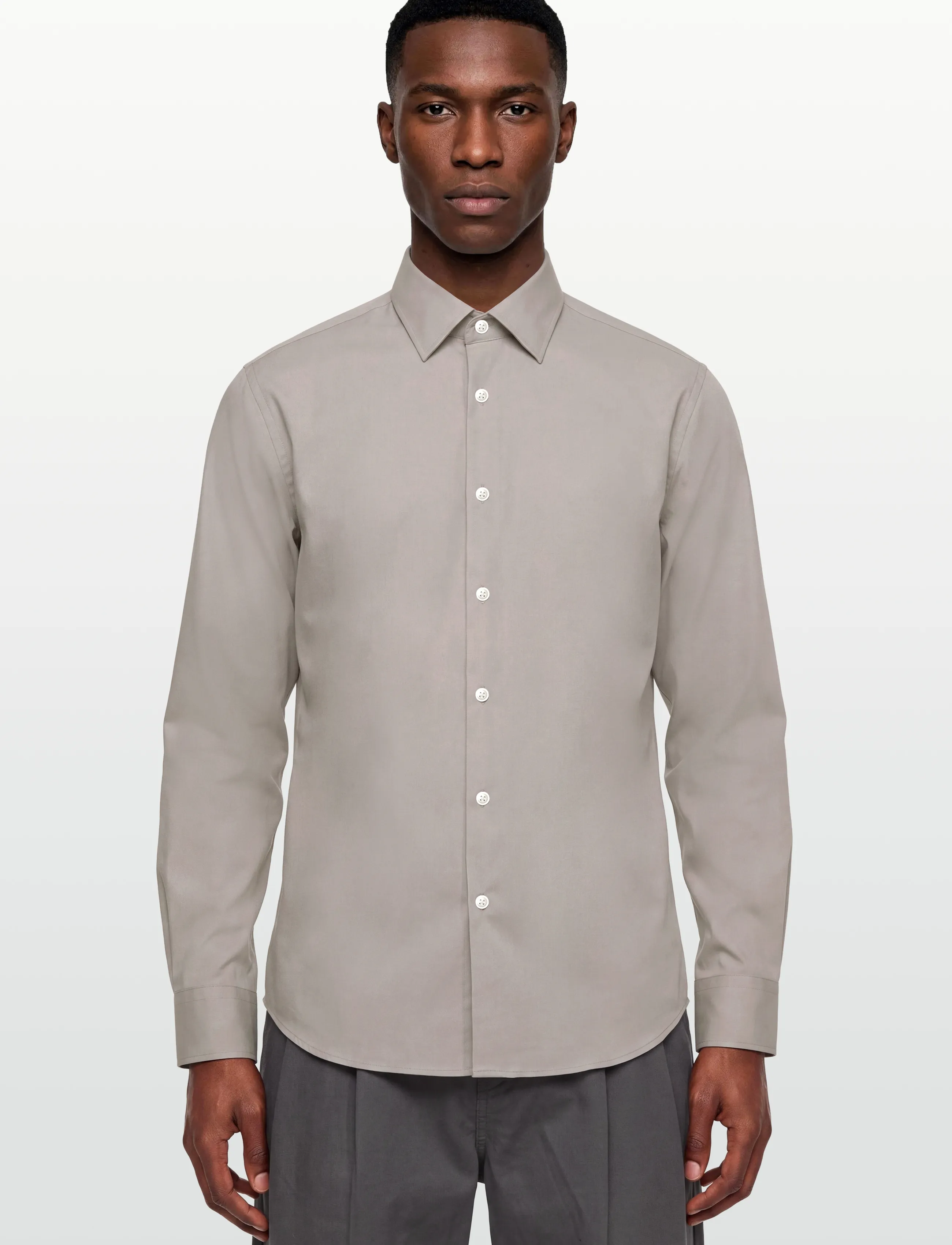BOSS - P-JOE-kent-C1-222 - business shirts - dark beige - 3