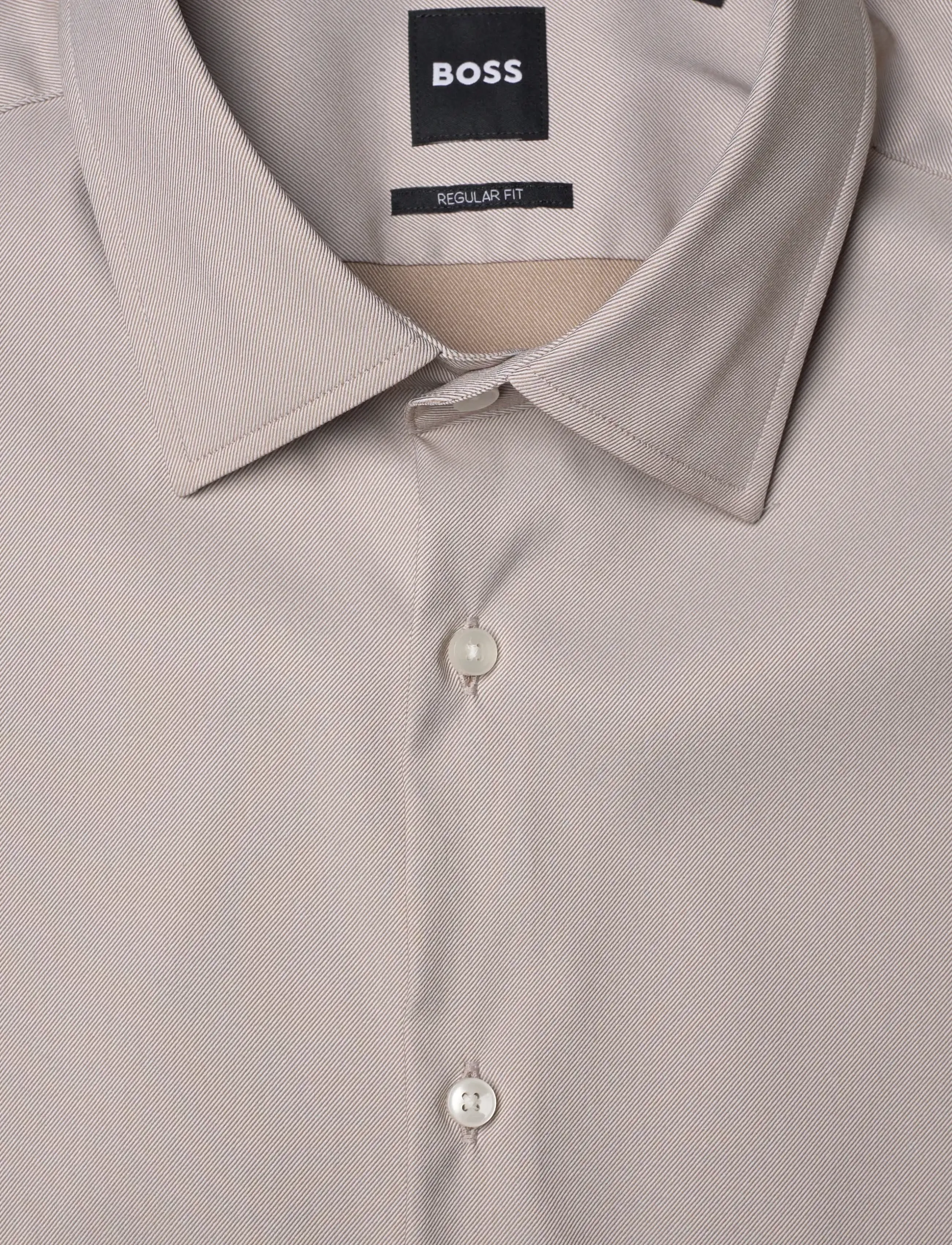 BOSS - P-JOE-kent-C1-222 - pidulikud särgid - dark beige - 2