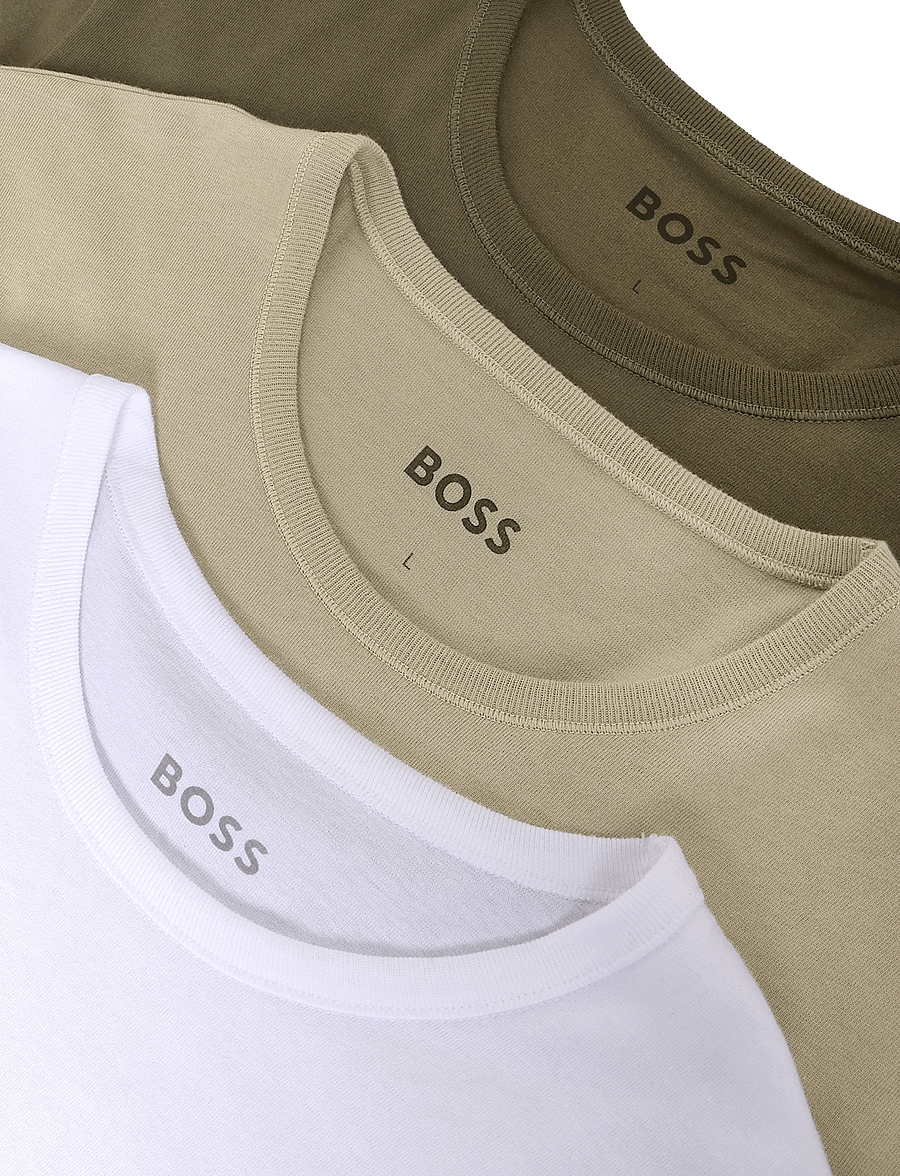 BOSS - TShirtRN 3P Classic - t-shirts im multipack - open miscellaneous - 2