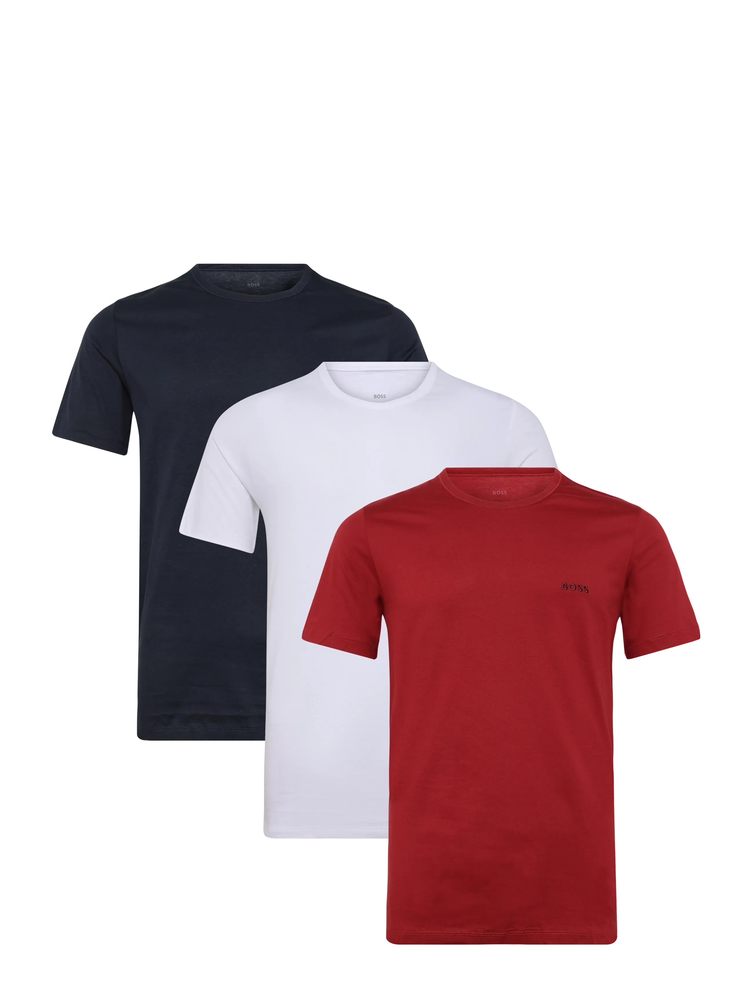 T-shirt 'Classic' blå / blodröd 5