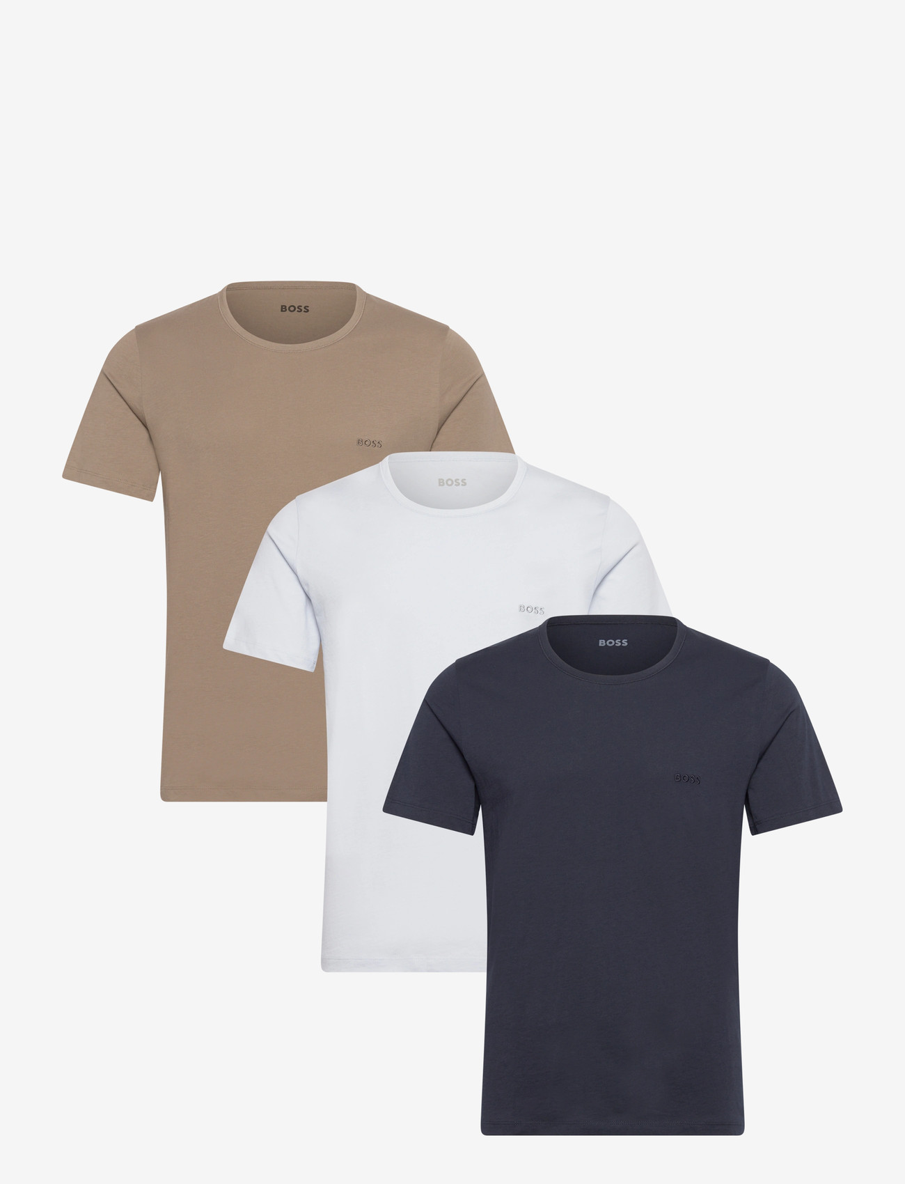 BOSS - TShirtRN 3P Classic - kortærmede t-shirts - open miscellaneous - 0