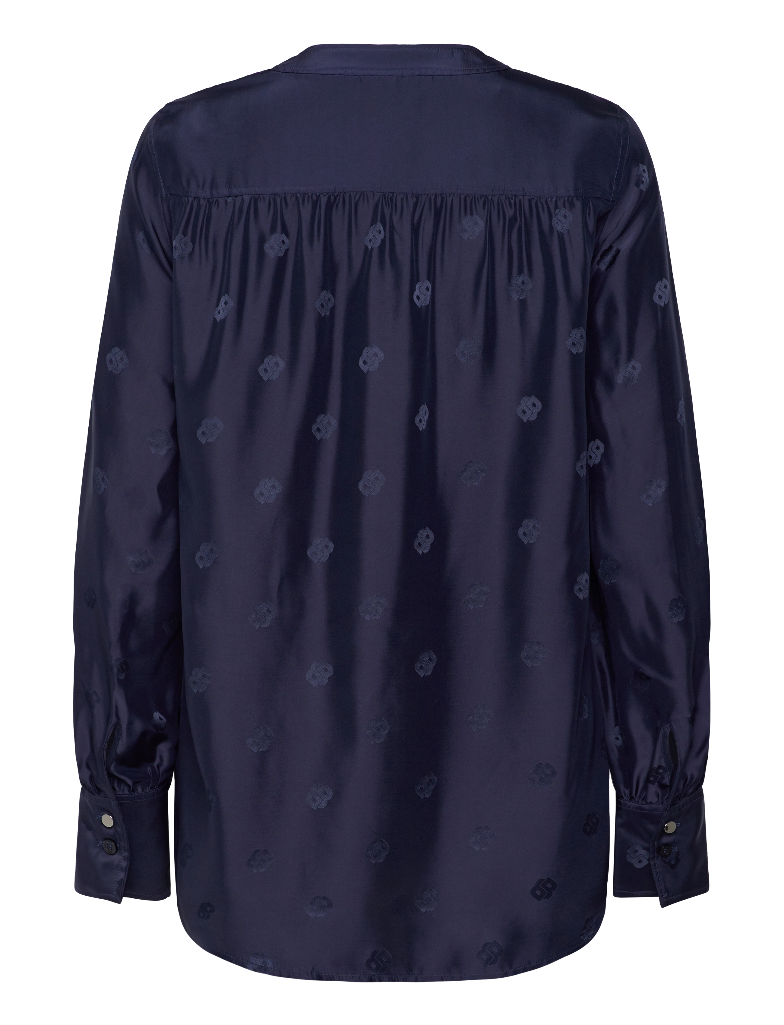 BOSS - Bieshina - langærmede bluser - dark blue - 1