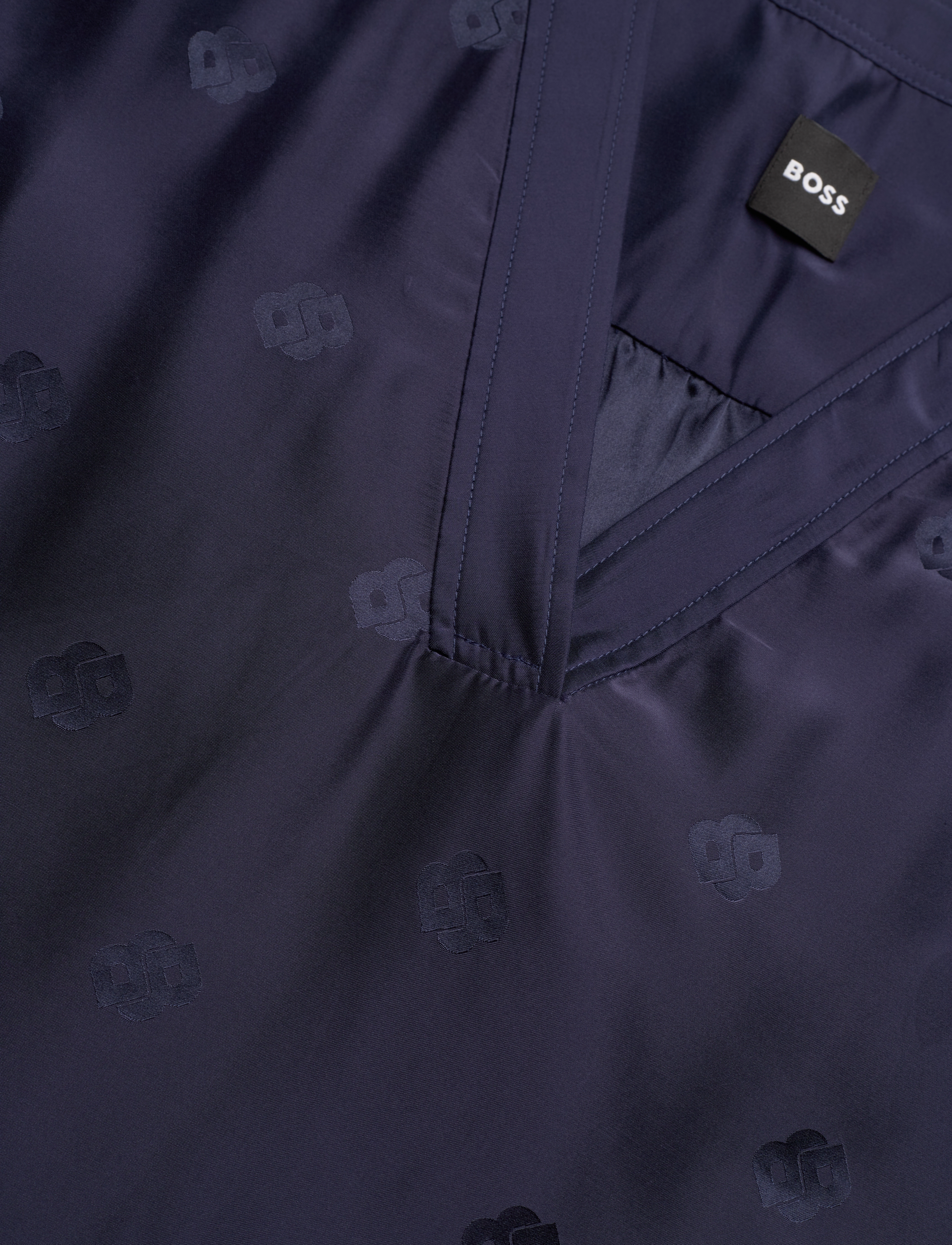 BOSS - Bieshina - langærmede bluser - dark blue - 2