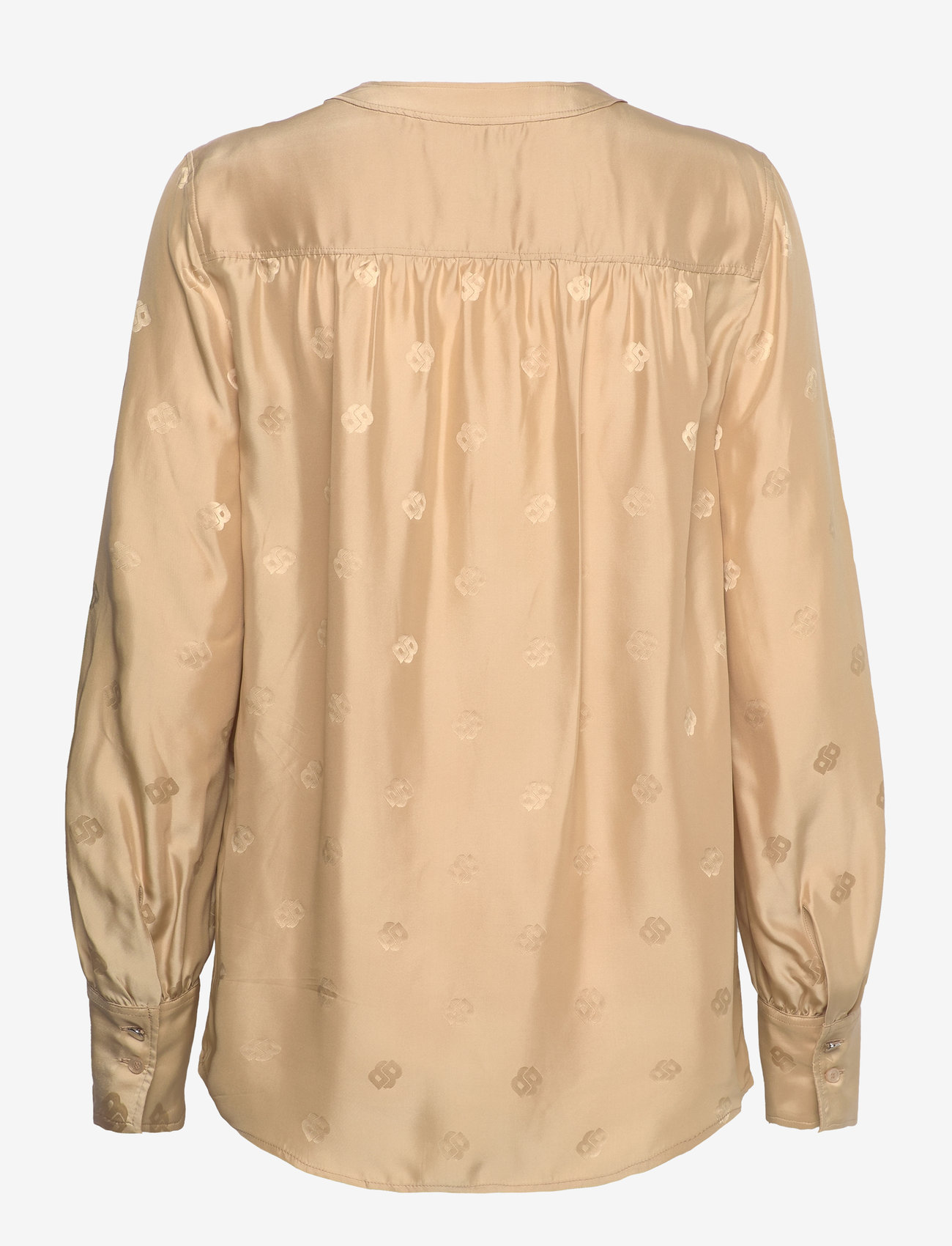 BOSS - Bieshina - long sleeved blouses - medium beige - 1