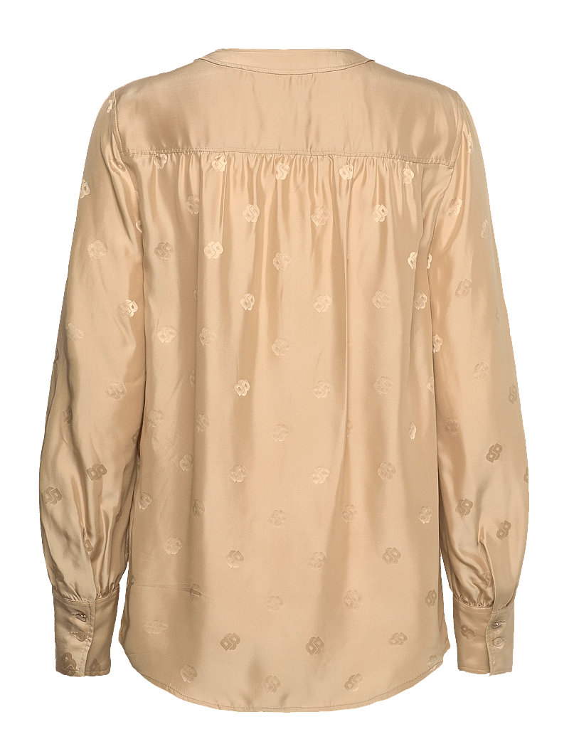 BOSS - Bieshina - pikkade varrukatega pluusid - medium beige - 1