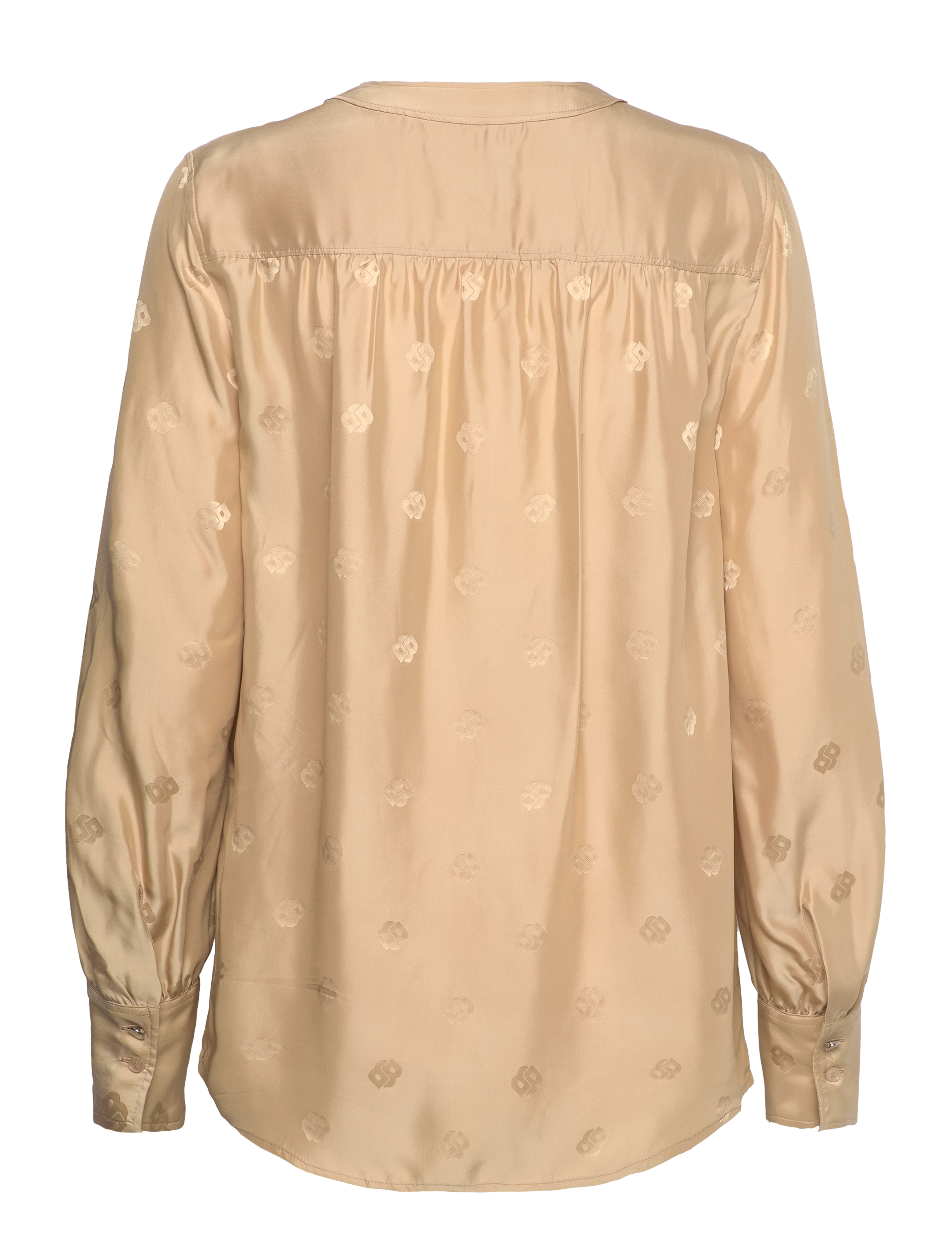 BOSS - Bieshina - långärmade blusar - medium beige - 1