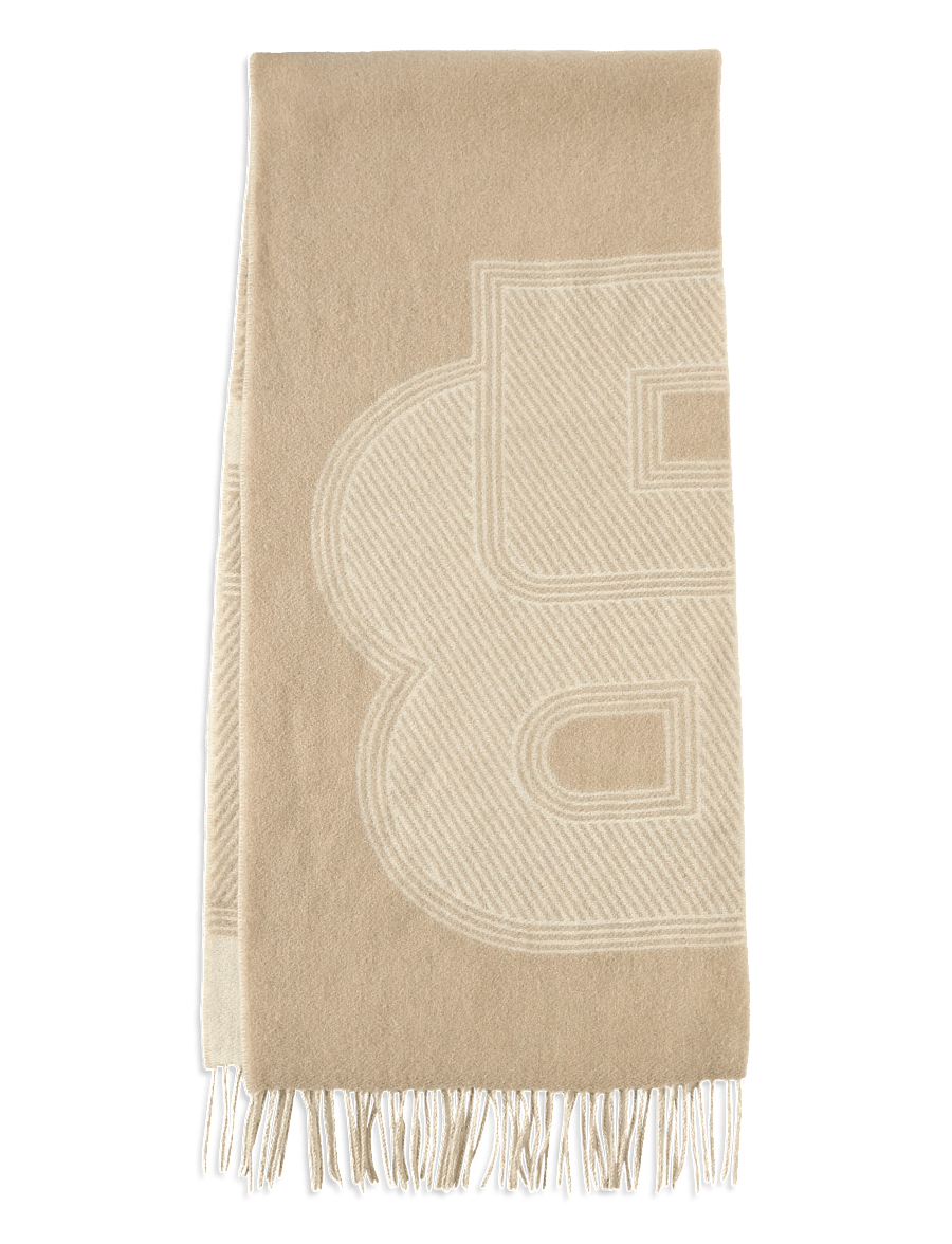 BOSS - Vianna_35*180 - winterschals - open white - 1