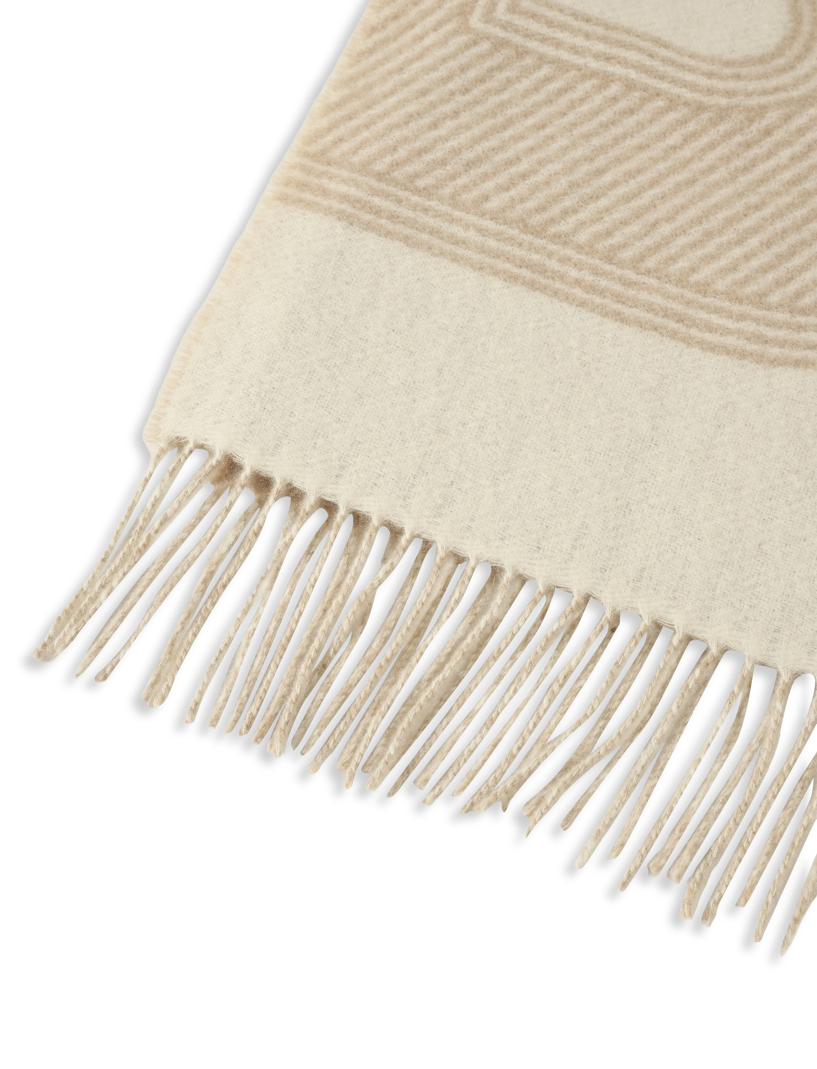 BOSS - Vianna_35*180 - winterschals - open white - 2