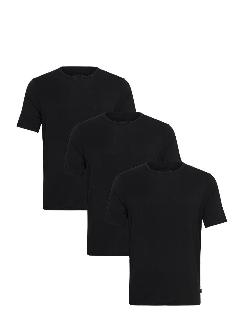 BOSS - TShirt RN 3P Bamboo - t-shirts im multipack - black - 0