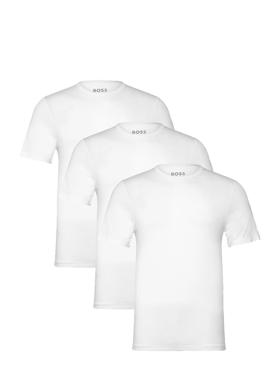BOSS - TShirt RN 3P Bamboo - t-shirts im multipack - white - 0