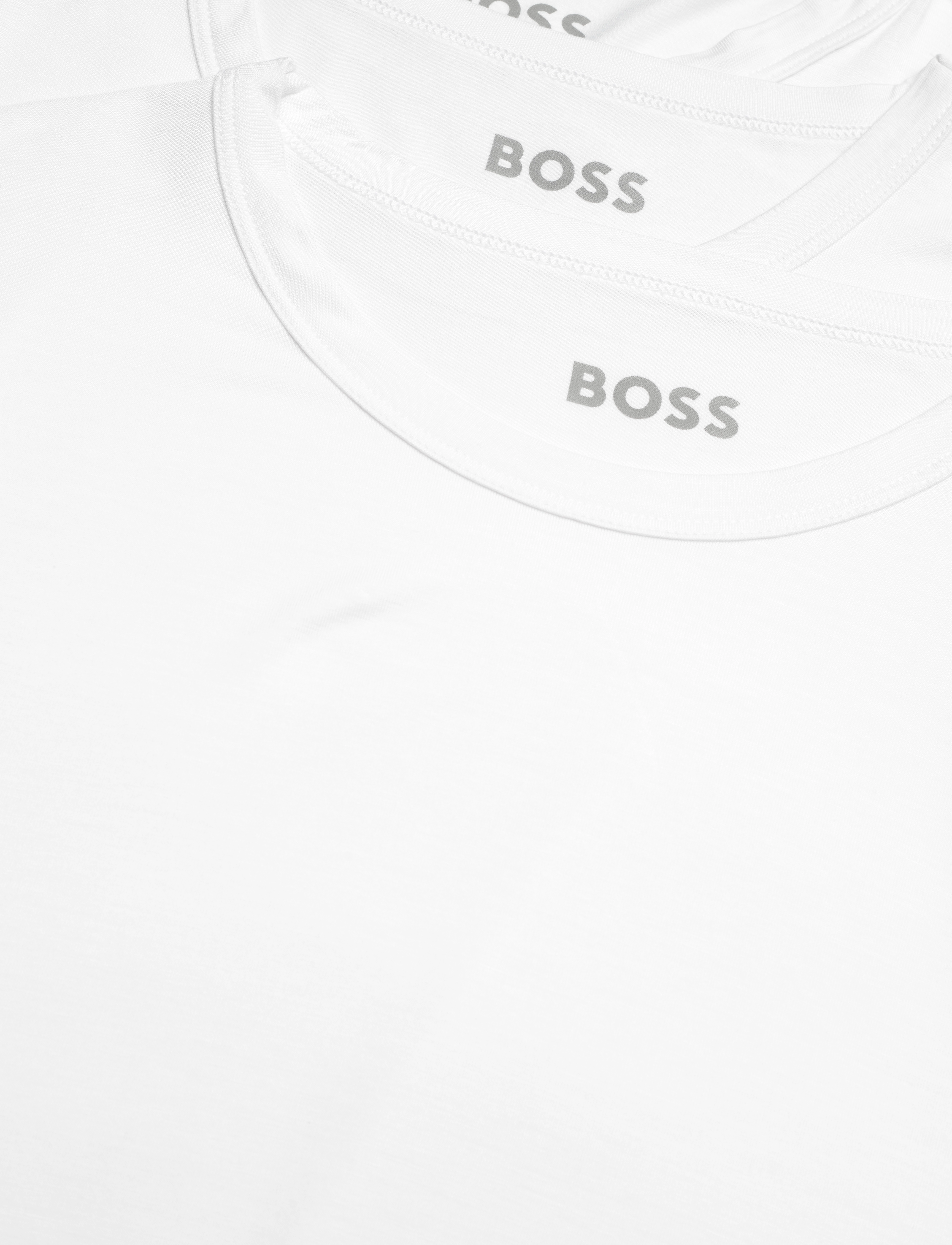 BOSS - TShirt RN 3P Bamboo - t-kreklu multipaka - white - 1