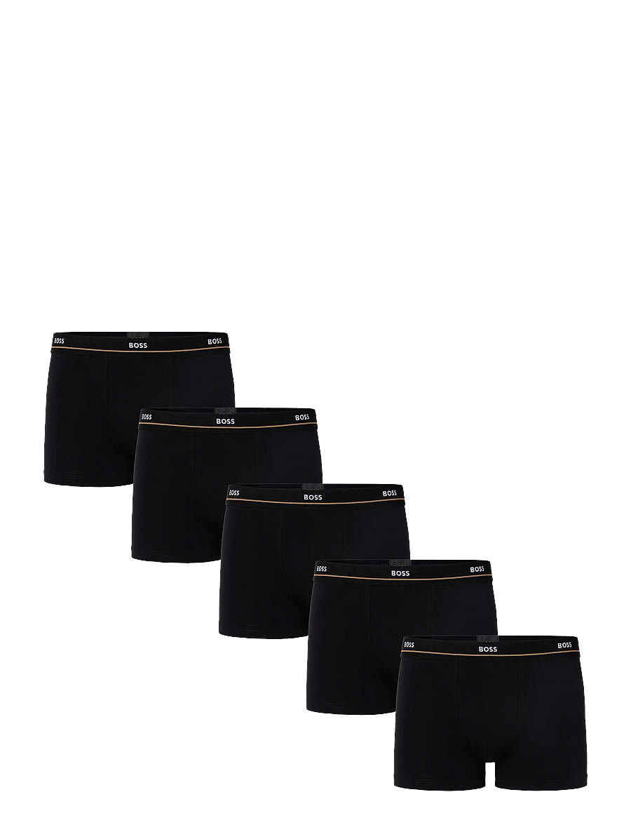 BOSS - Trunk 5P Essential - boxershorts - black - 0