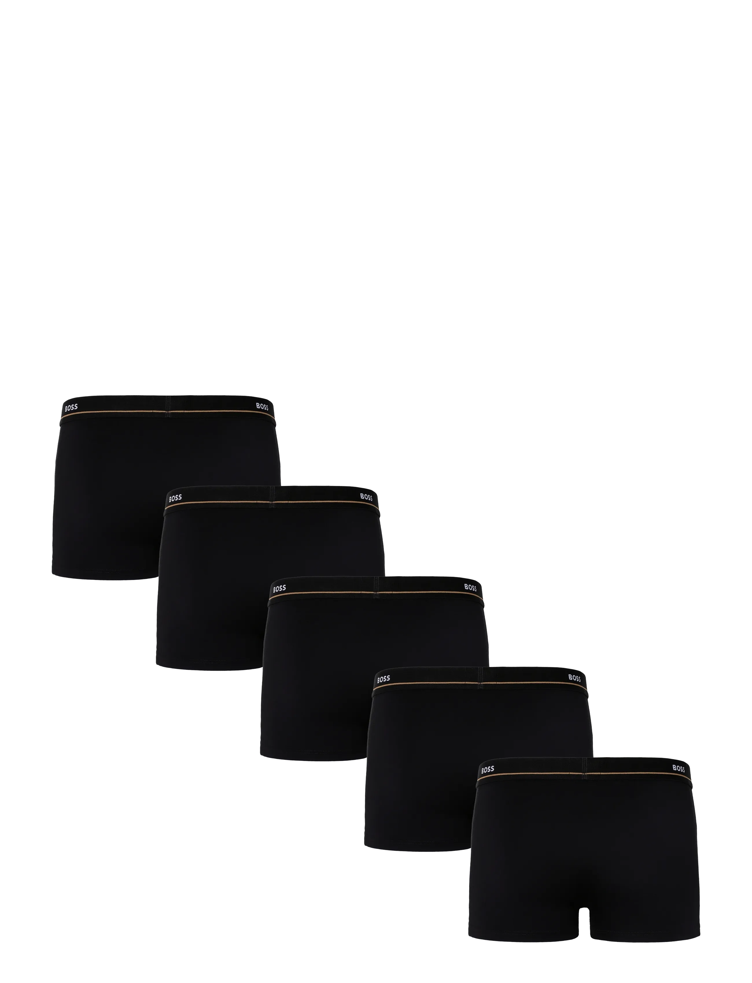 BOSS - Trunk 5P Essential - boxershorts - black - 1