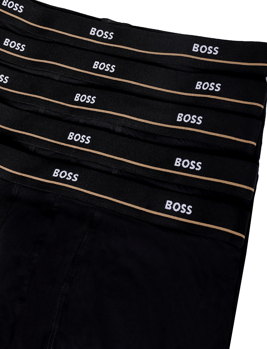 BOSS - Trunk 5P Essential - boxershorts - black - 2