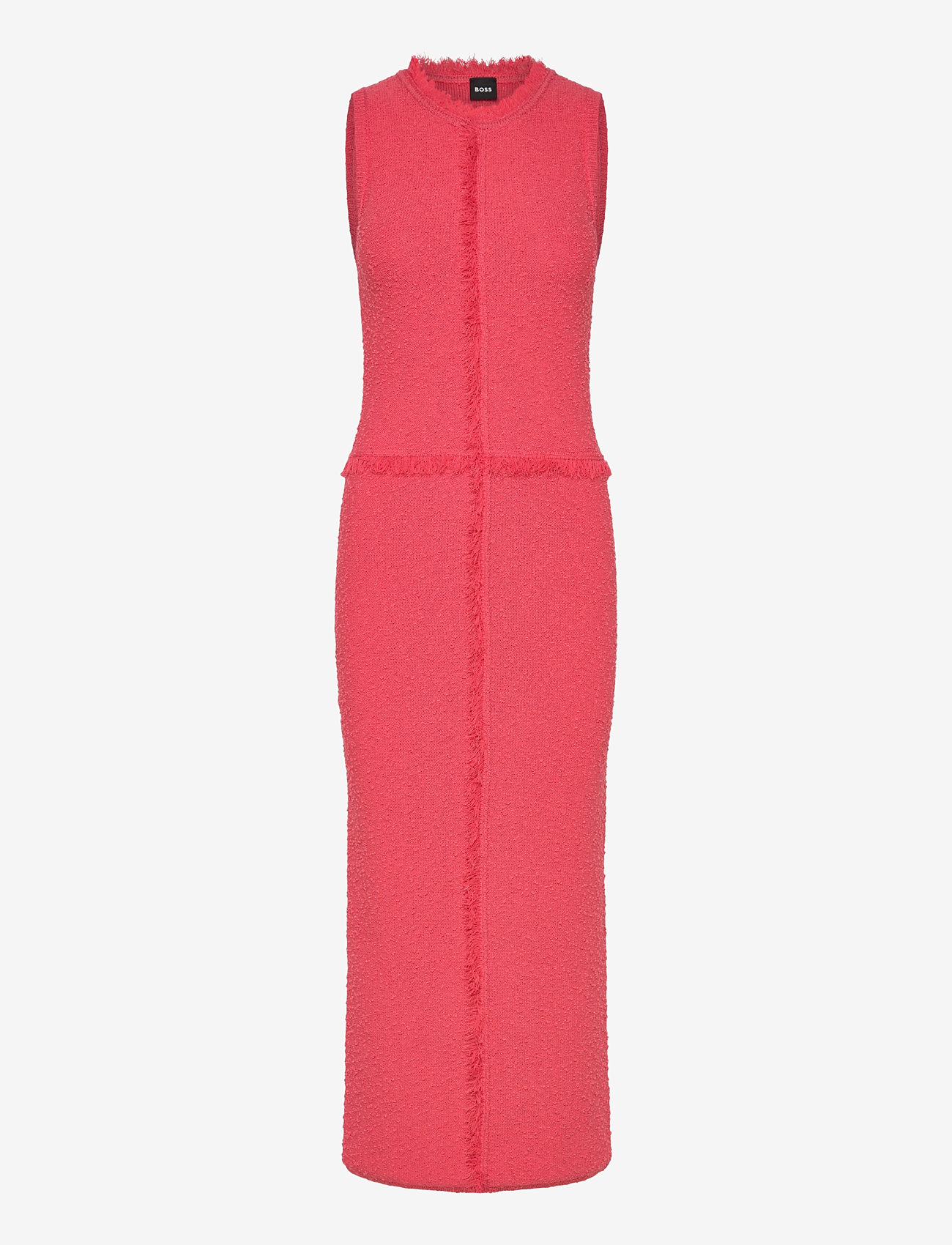 BOSS - Fovina - knitted dresses - dark pink - 0