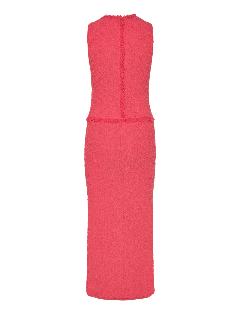 BOSS - Fovina - knitted dresses - dark pink - 1