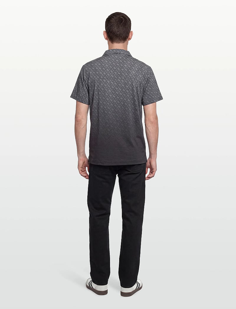 BOSS - Vale_Shirt - kurzarmhemden - dark grey - 4