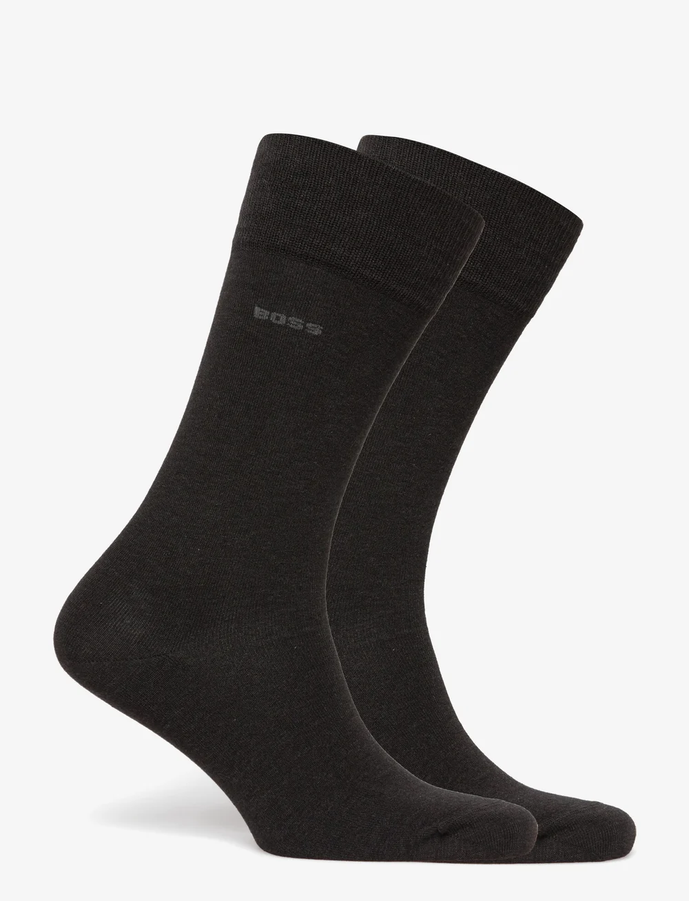 BOSS - 2P RS Tom Uni MC - chaussettes crew - charcoal - 1