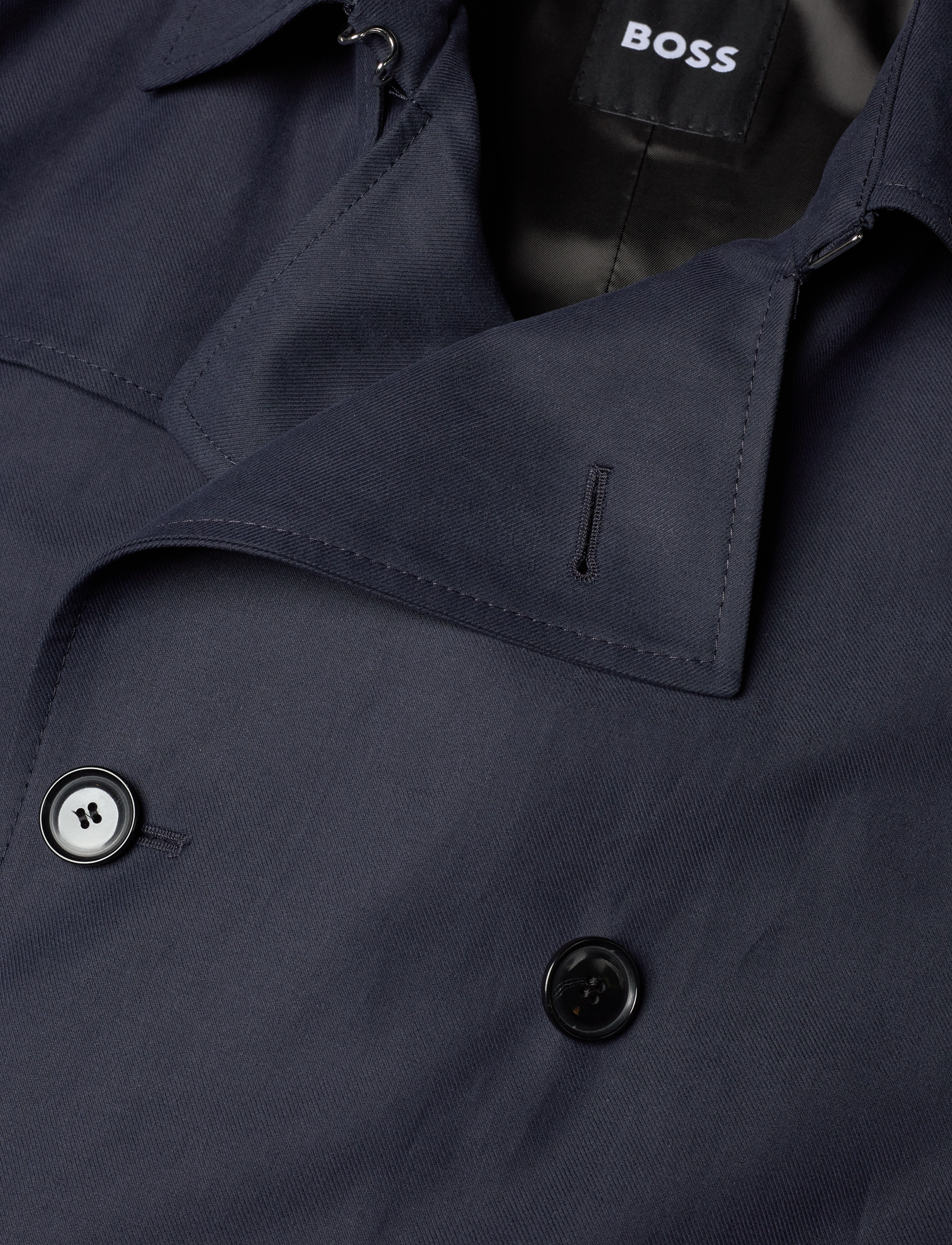 BOSS - H-Hyde-Trench-241 - dark blue - 3