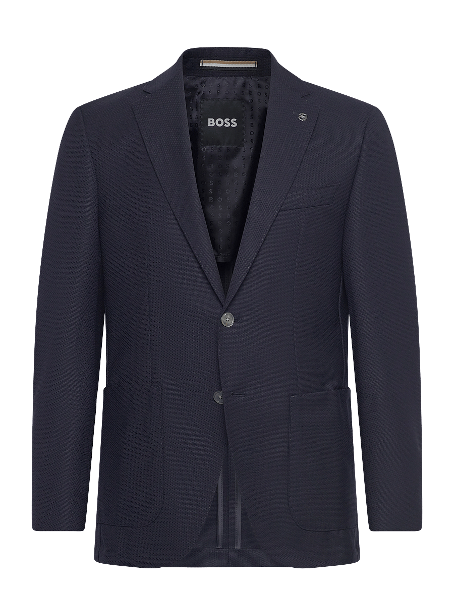 BOSS - H-Janson-233 - blazers à boutonnage simple - dark blue - 0