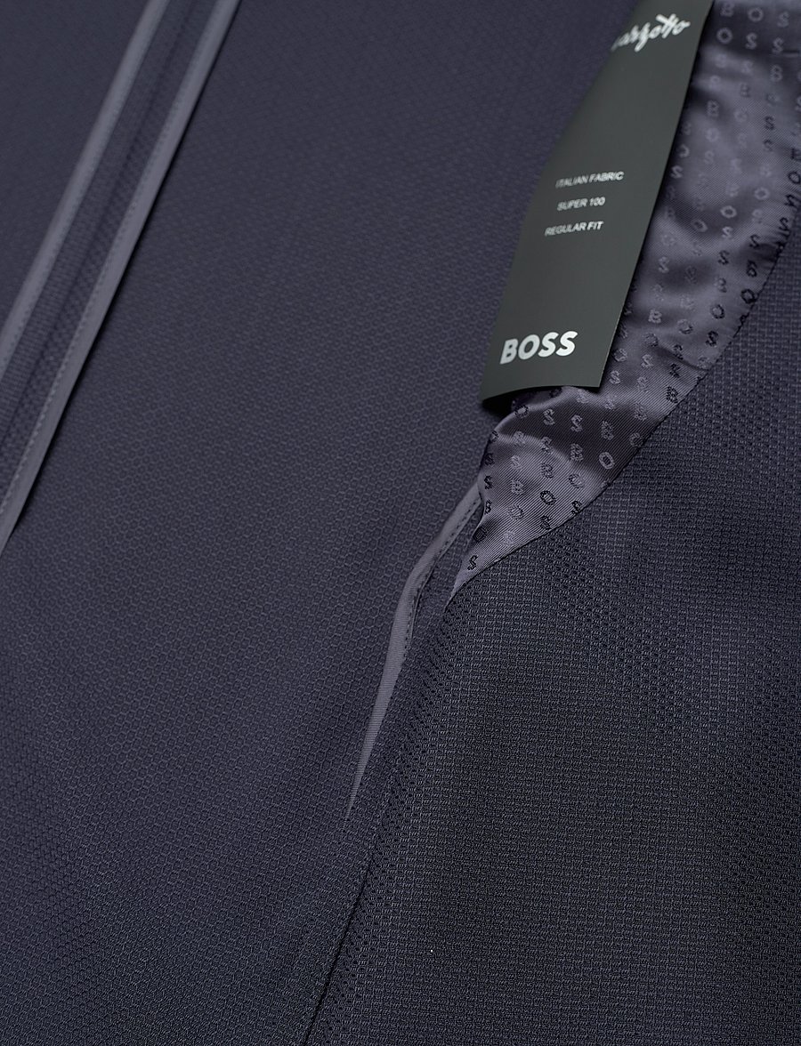 BOSS - H-Janson-233 - blazers à boutonnage simple - dark blue - 4