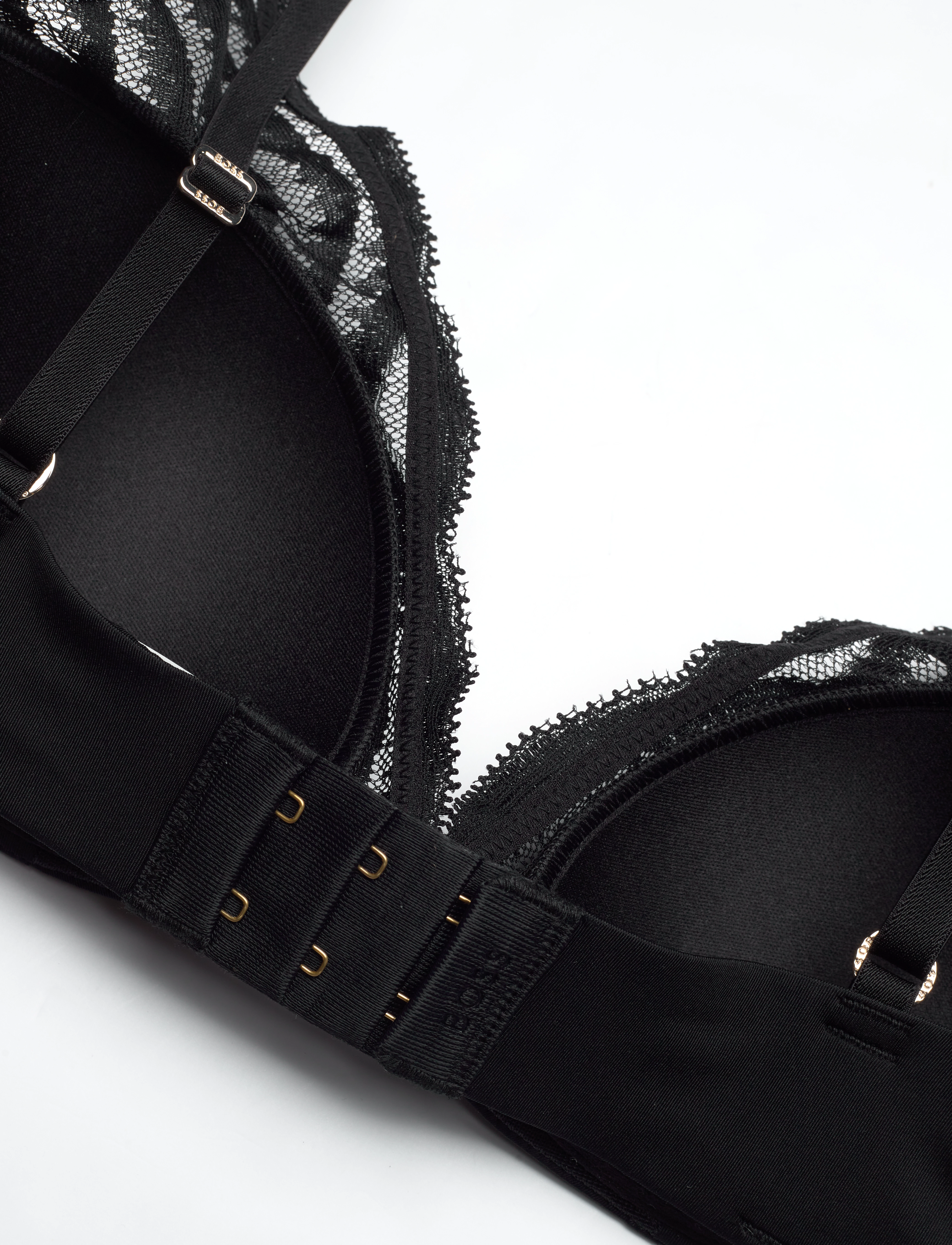 BOSS - UNDERWIRE BRA WAVE L - black - 3