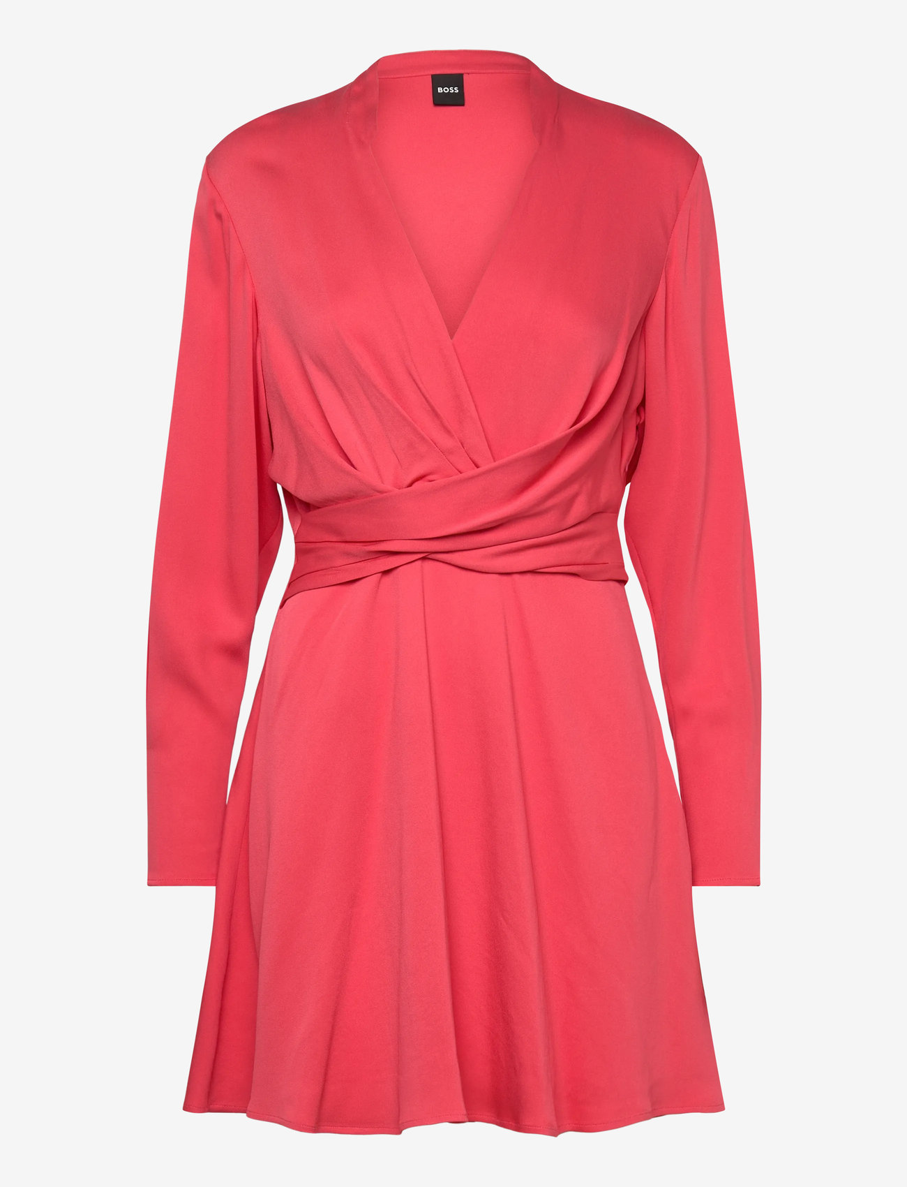BOSS - Dimkai - wrap dresses - dark pink - 0