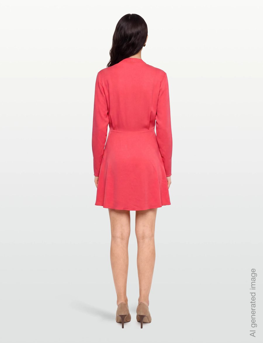 BOSS - Dimkai - wickelkleider - dark pink - 4