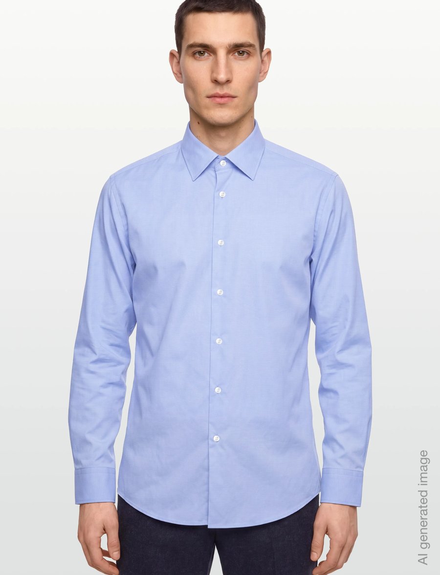 BOSS - P-HANK-kent-C1-222 - formelle hemden - light/pastel blue - 3