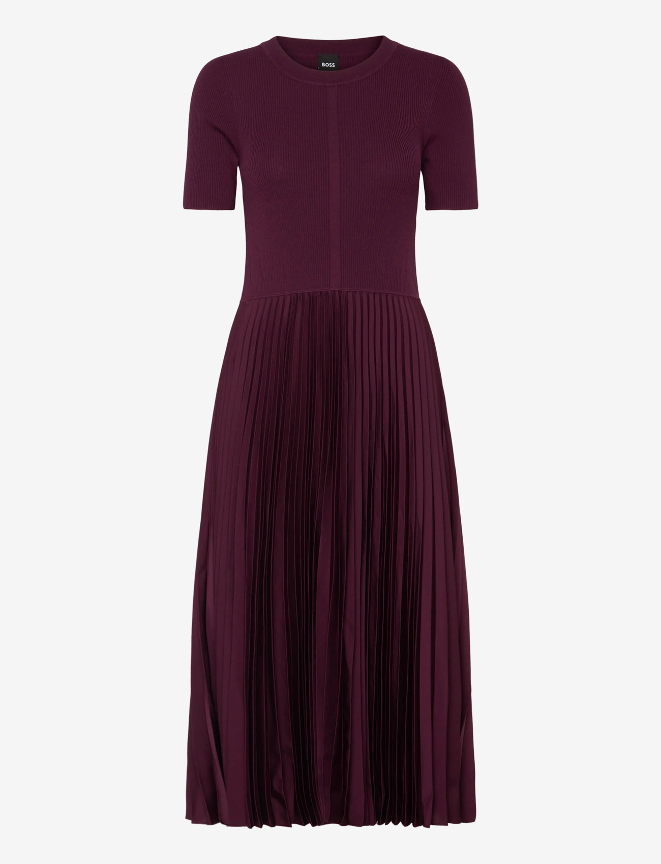 BOSS - Fadridi - t-shirt dresses - dark purple - 0