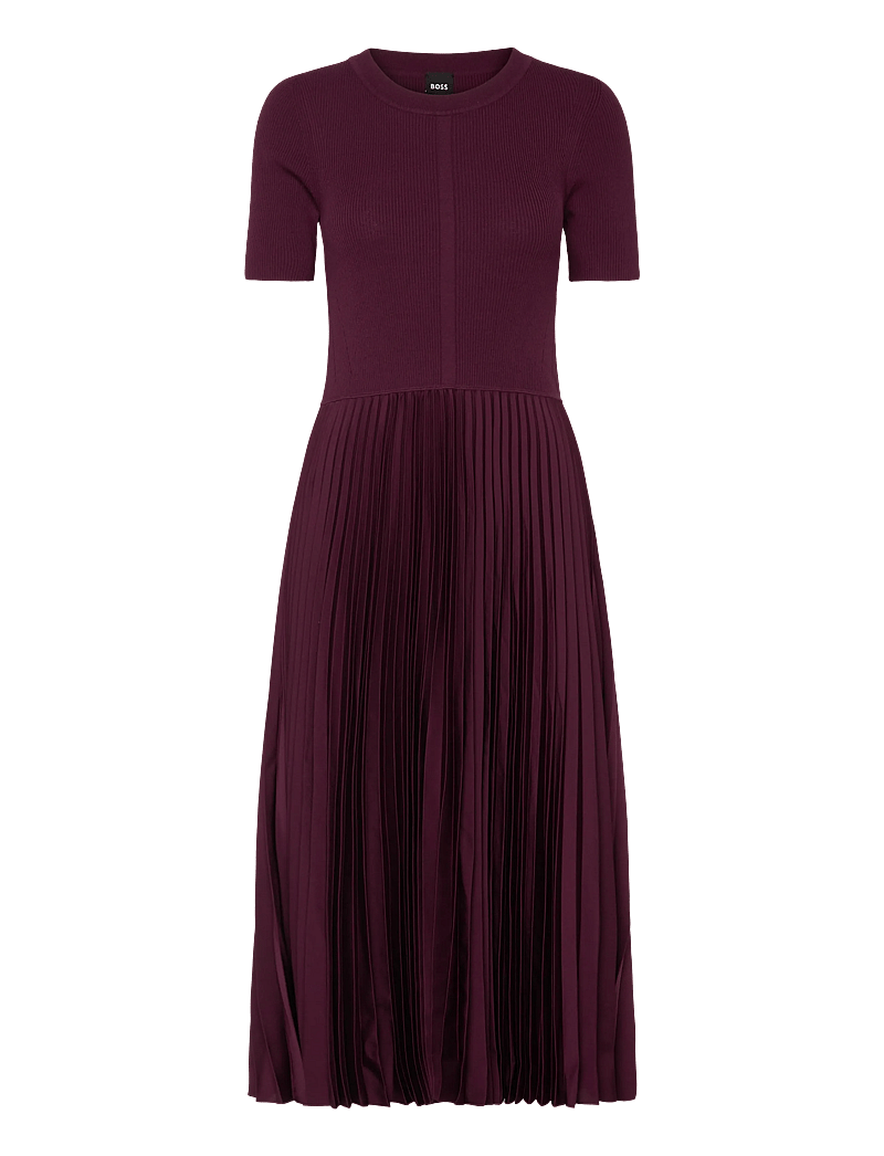 BOSS - Fadridi - t-shirt-kleider - dark purple - 0