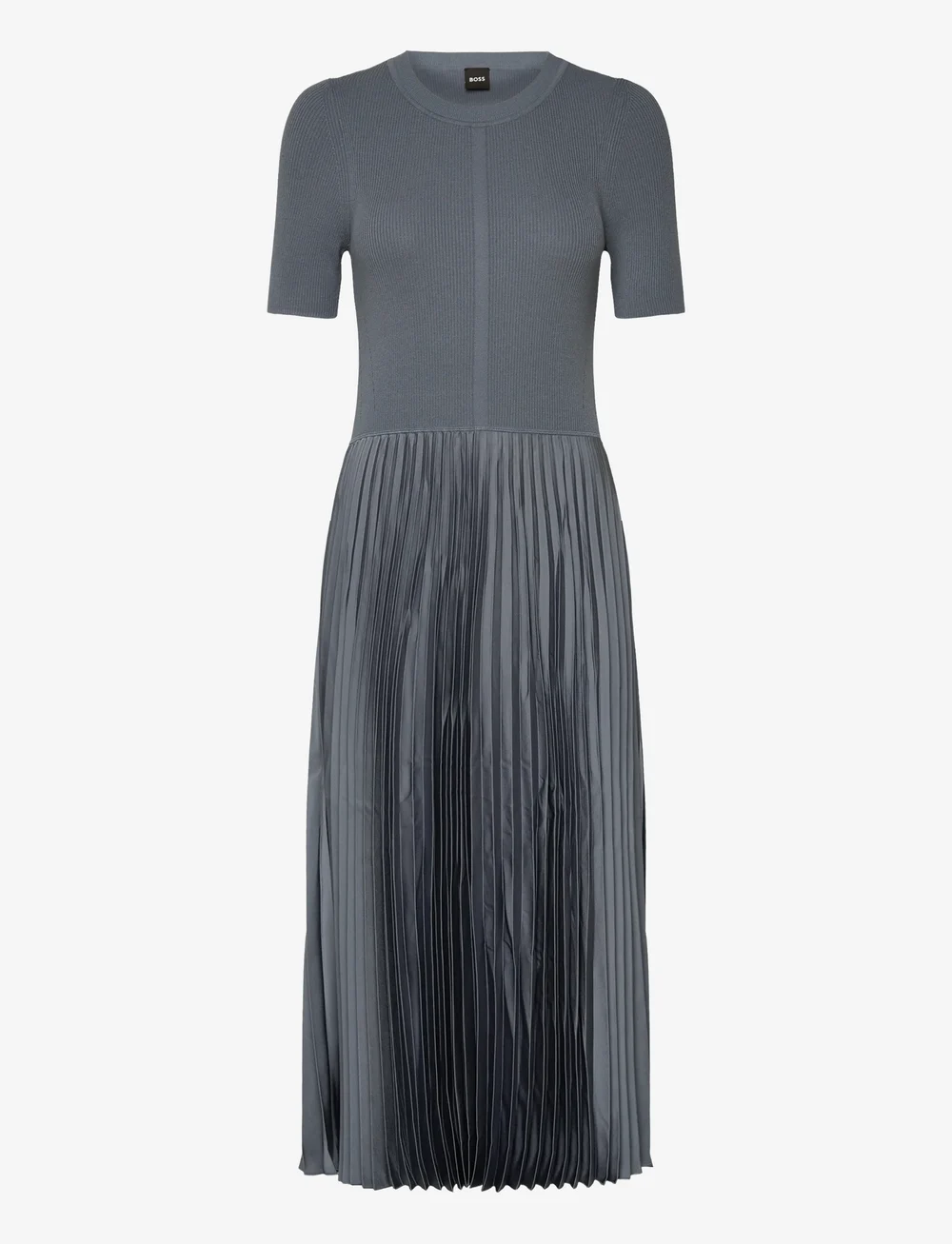 BOSS - Fadridi - knitted dresses - open blue - 0