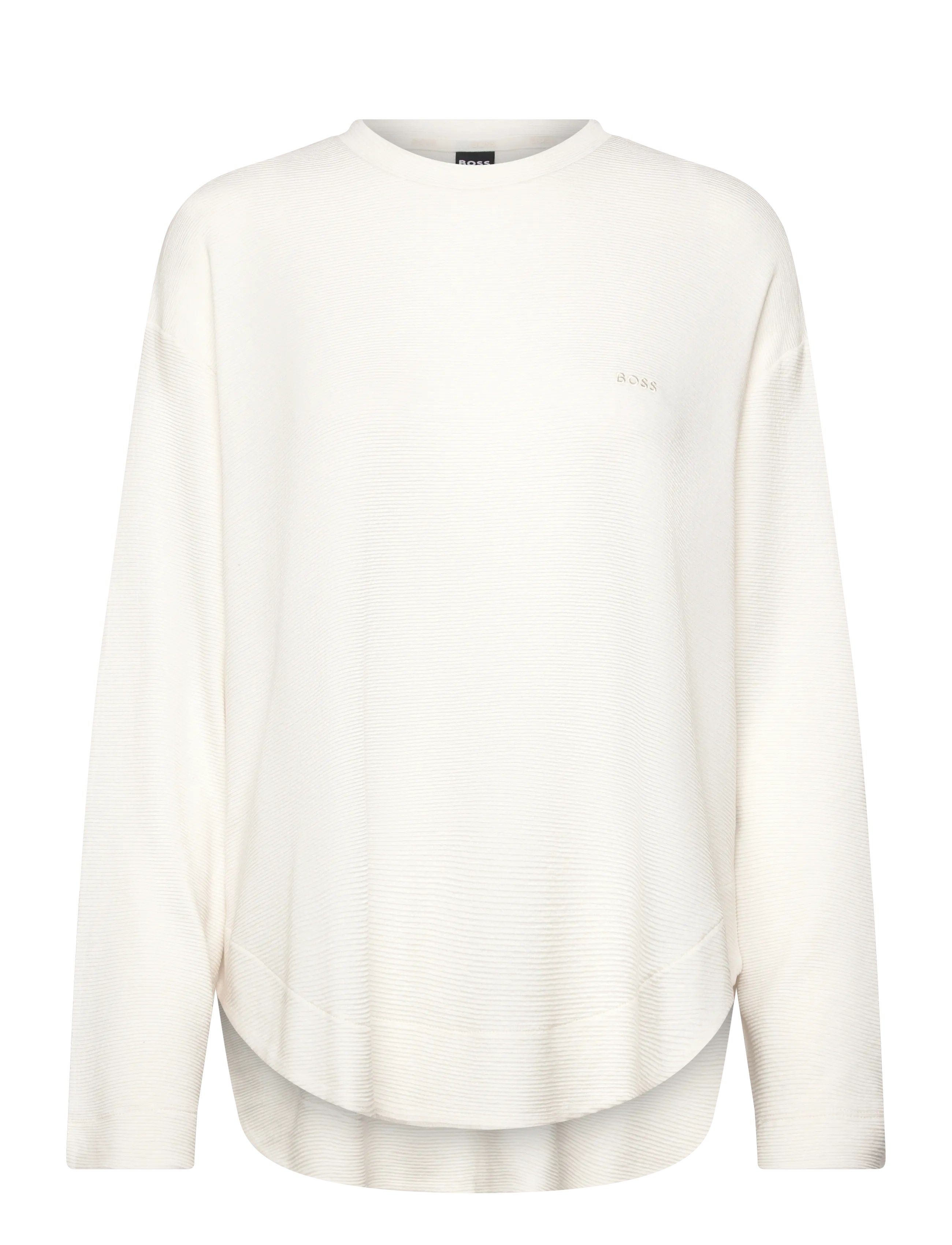 BOSS Ottoman_Sweatshirt, L, Cream, Nat- Og Loungewear > Toppe, Dame